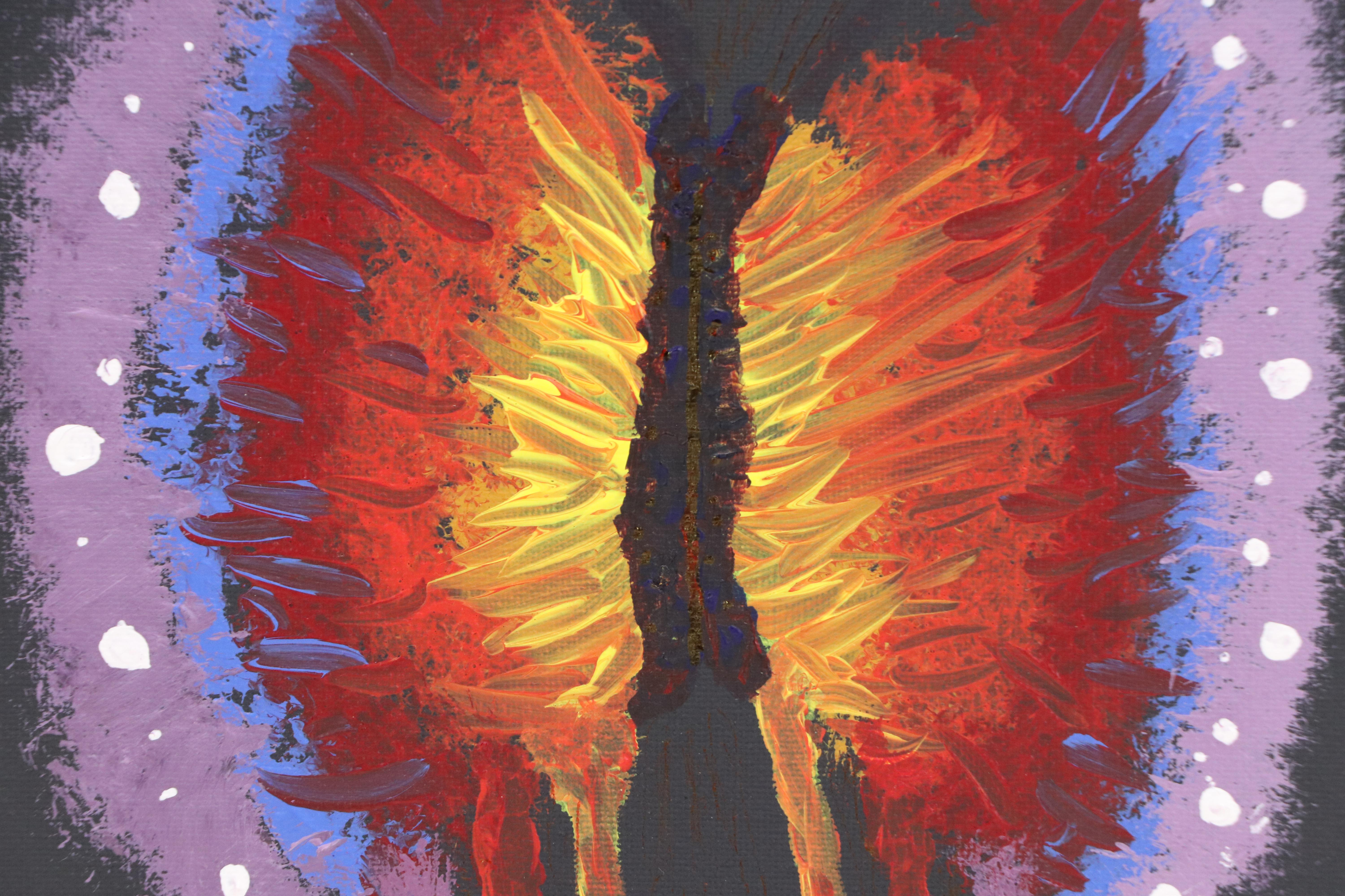 R. Balsbaugh Stylized Acrylic Paintings of Campfire and More, 2025