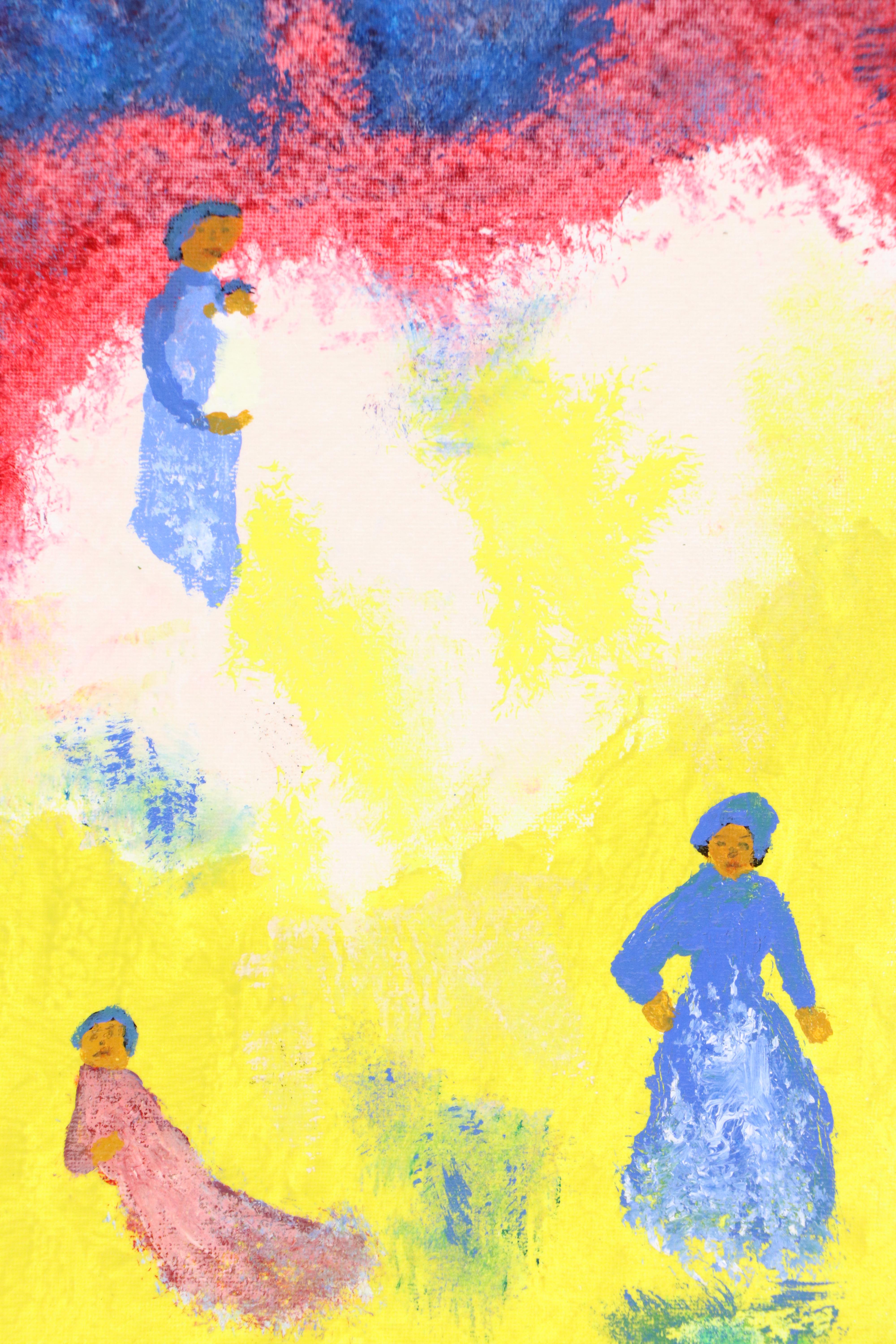 R. Balsbaugh Stylized Acrylic Paintings of Campfire and More, 2025