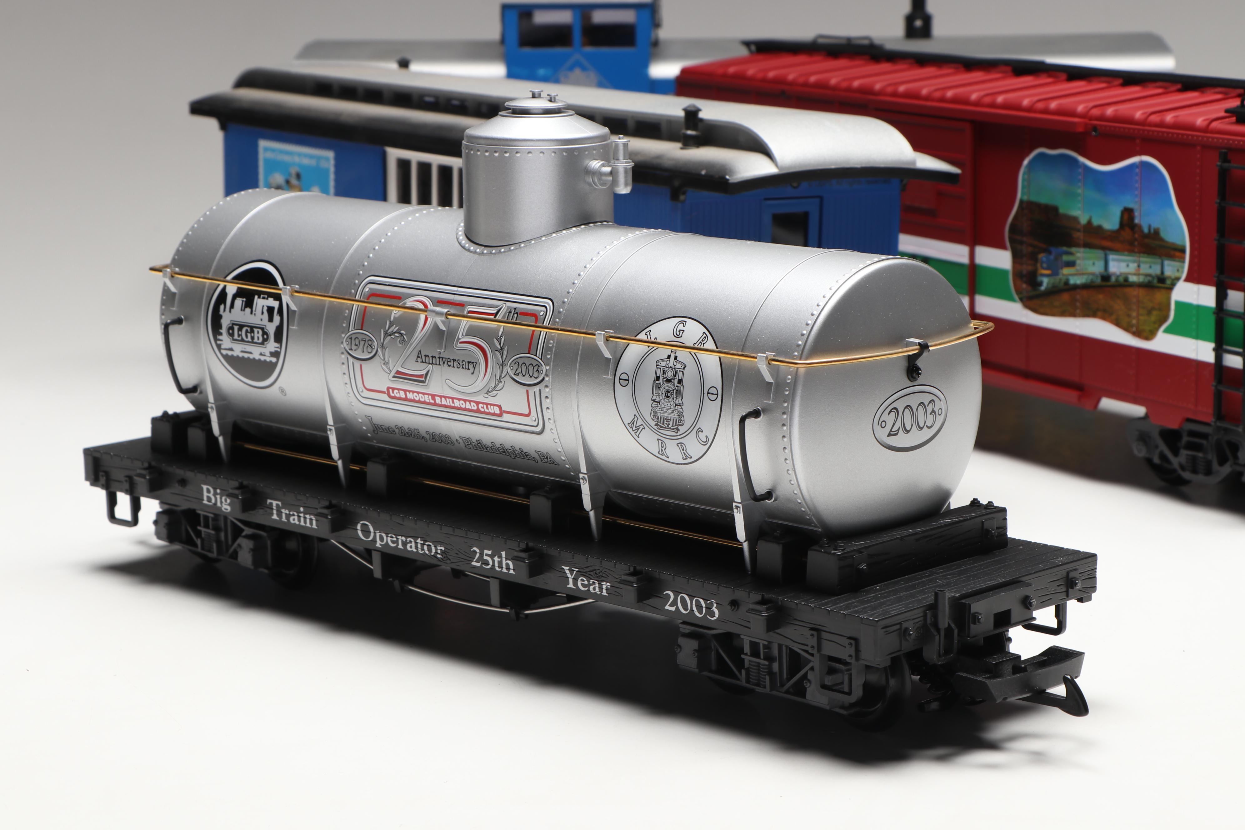 LGB G Scale 42918 2010 Club Boxcar, U.S. Postal Service Car and More