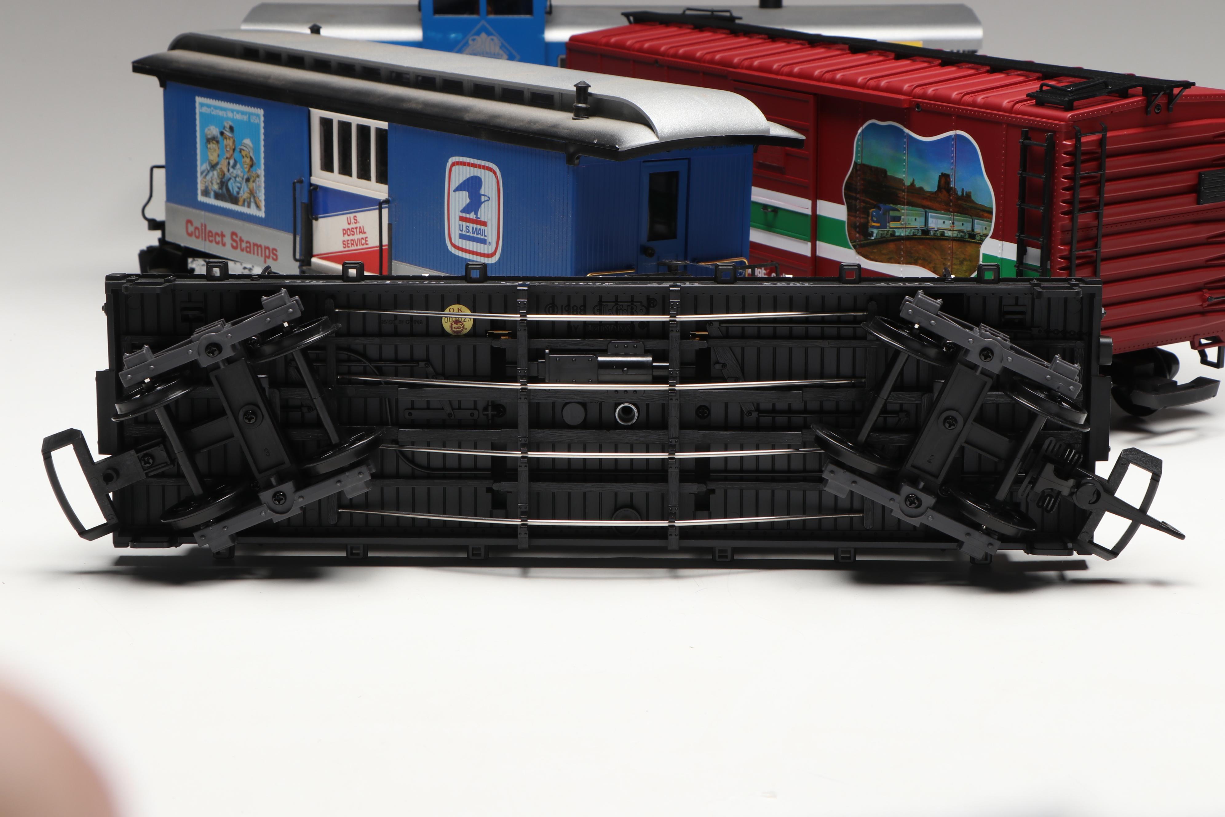 LGB G Scale 42918 2010 Club Boxcar, U.S. Postal Service Car and More