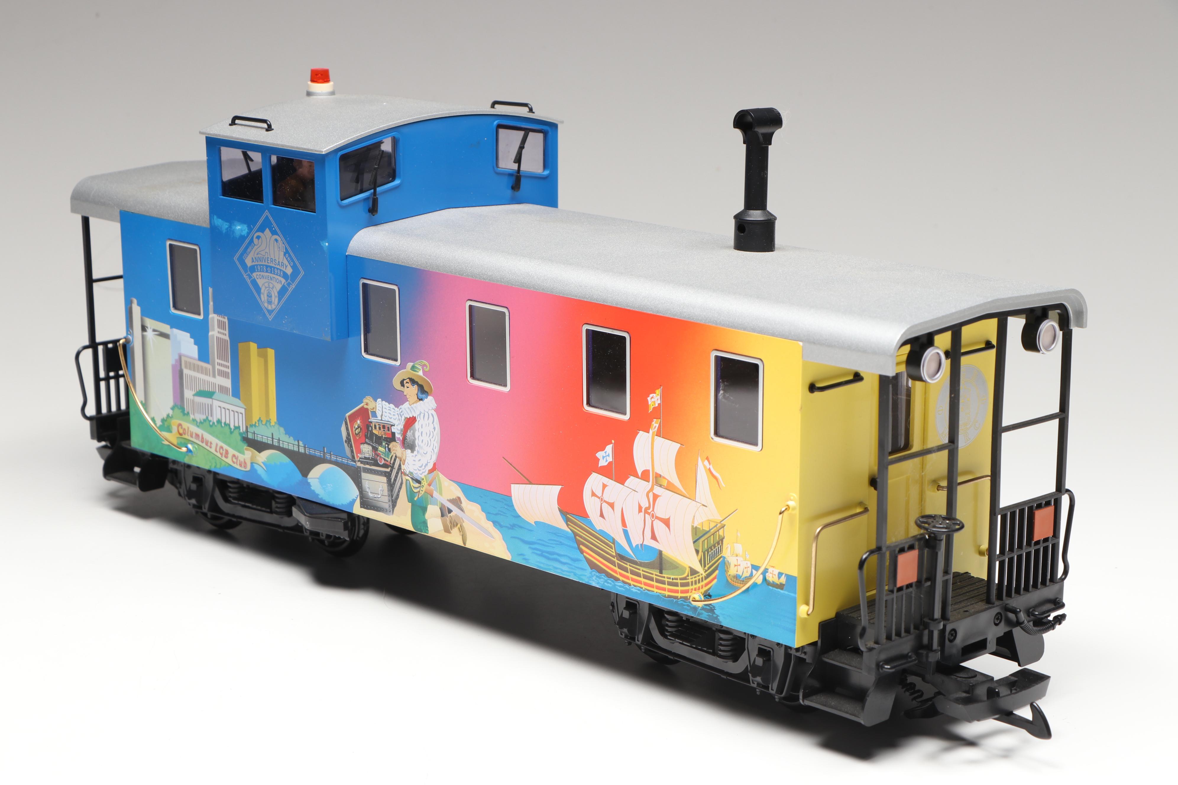 LGB G Scale 42918 2010 Club Boxcar, U.S. Postal Service Car and More