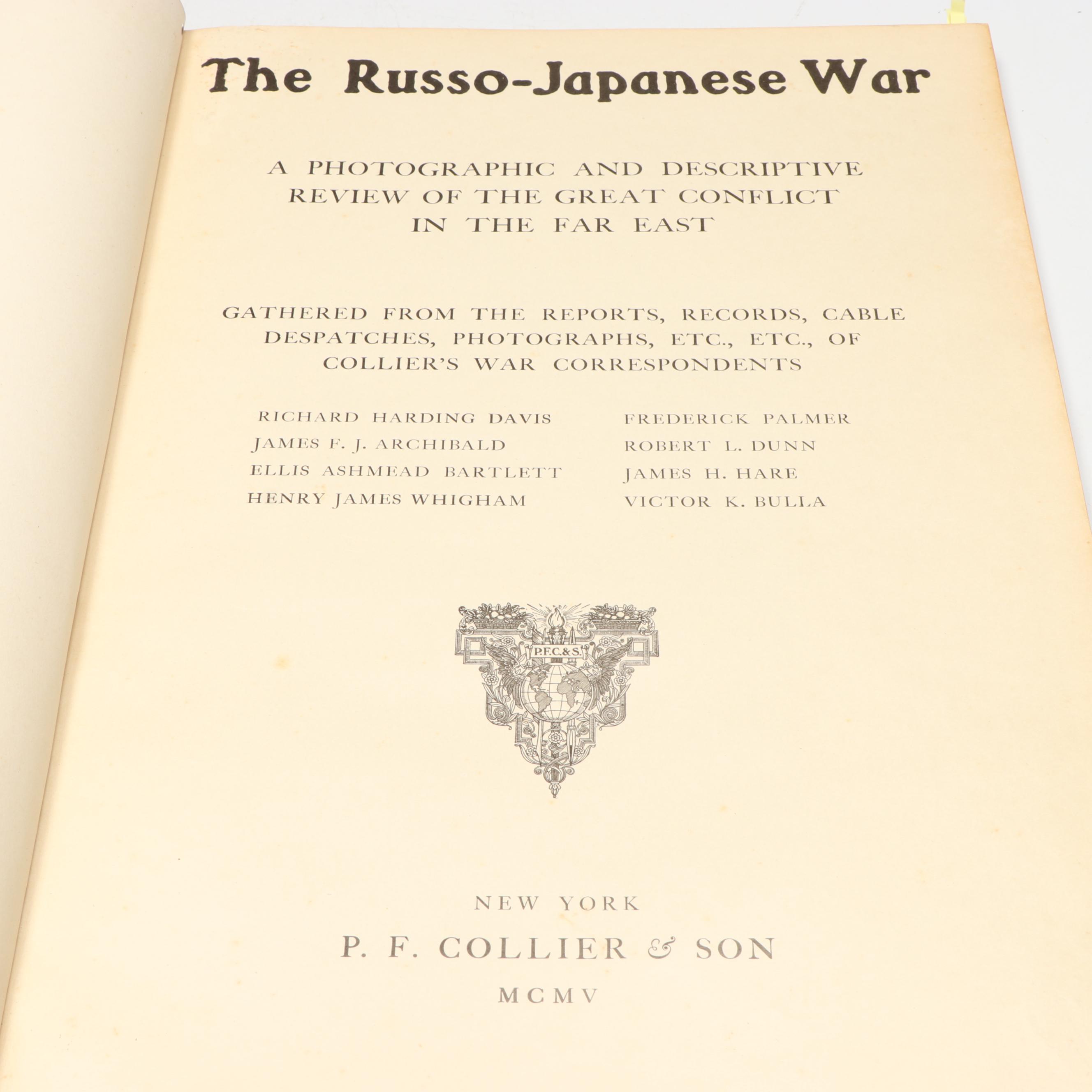 "The Russo-Japanese War: A Photographic Review" by Richard H. Davis et al., 1905