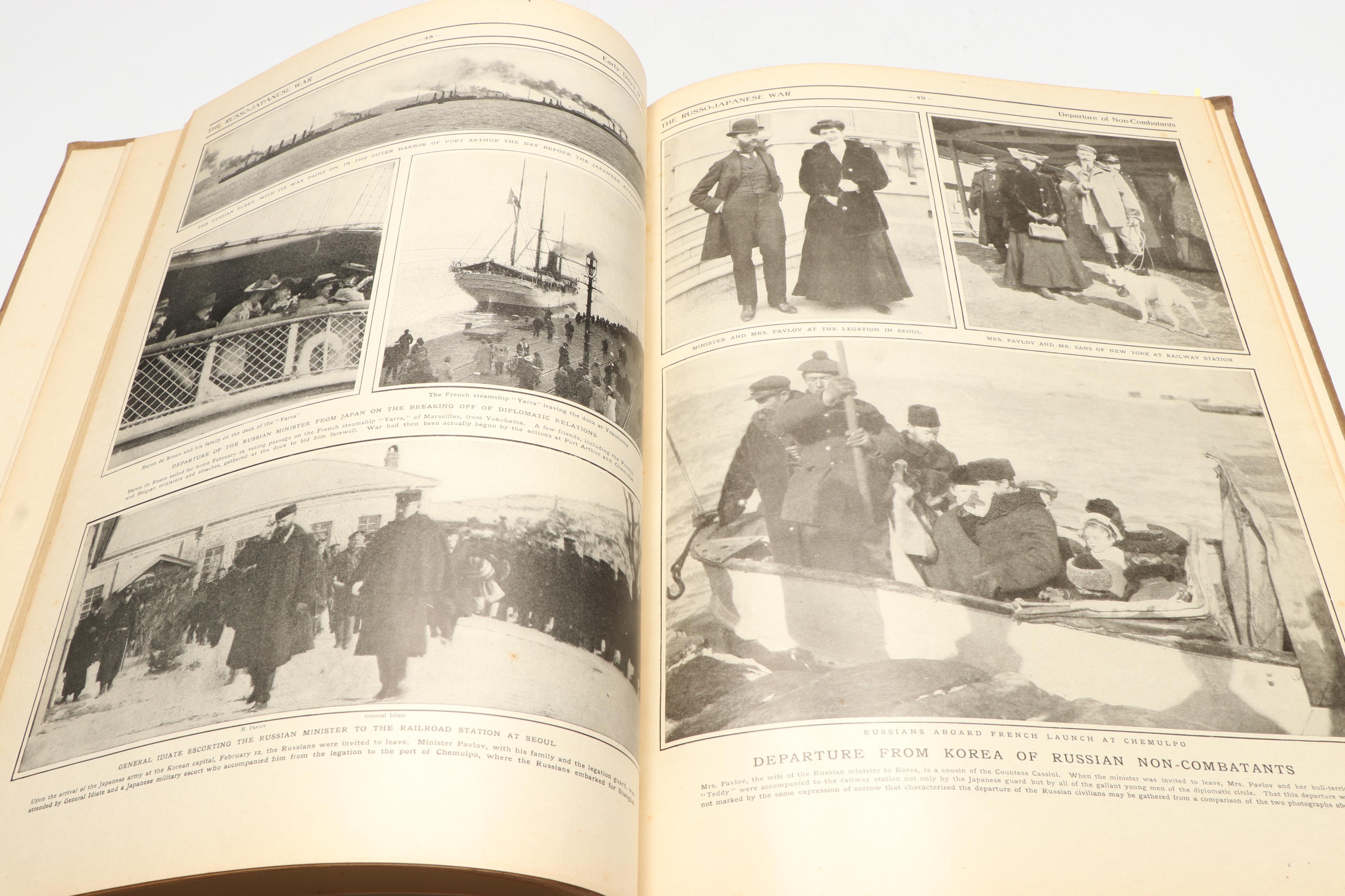 "The Russo-Japanese War: A Photographic Review" by Richard H. Davis et al., 1905
