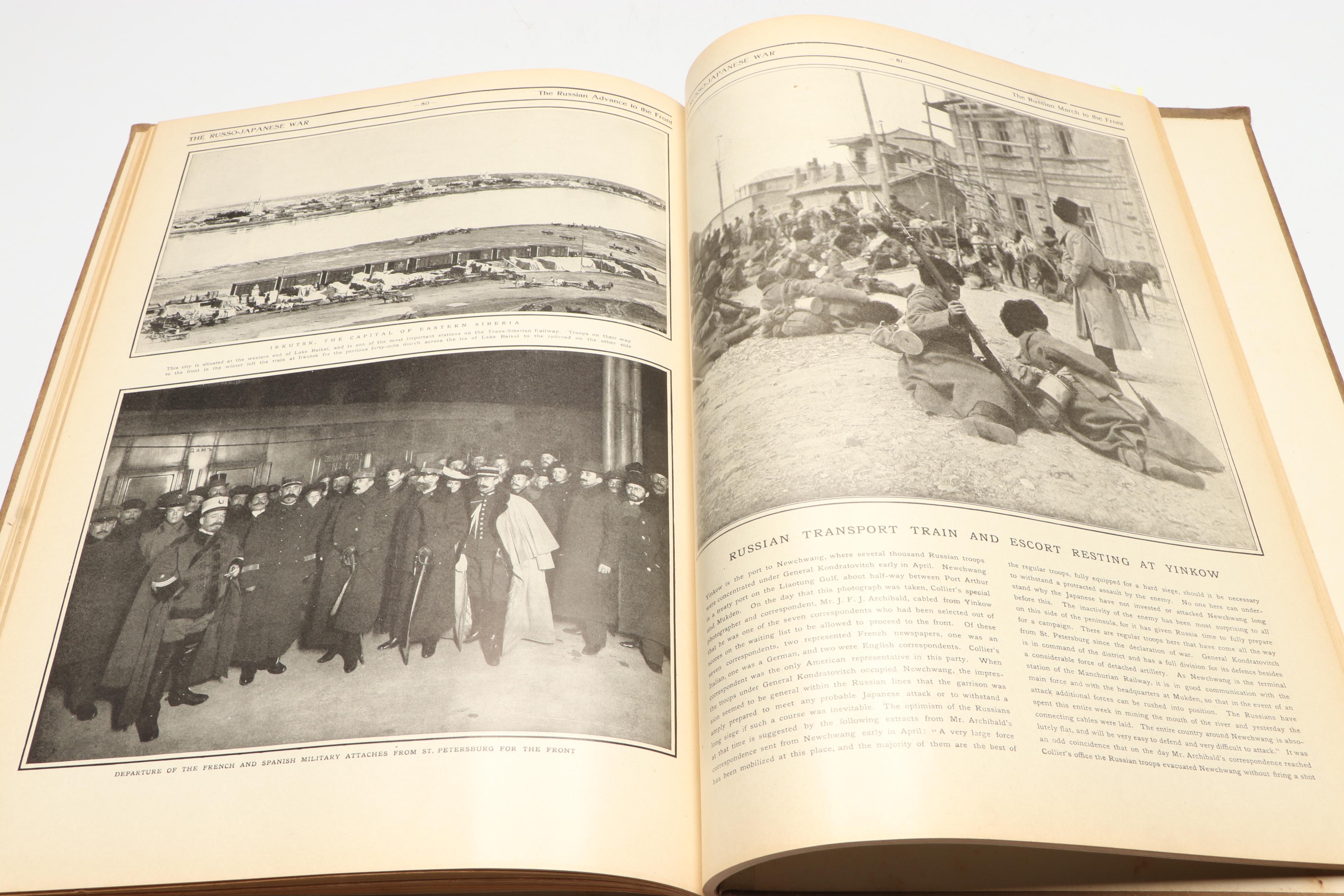 "The Russo-Japanese War: A Photographic Review" by Richard H. Davis et al., 1905