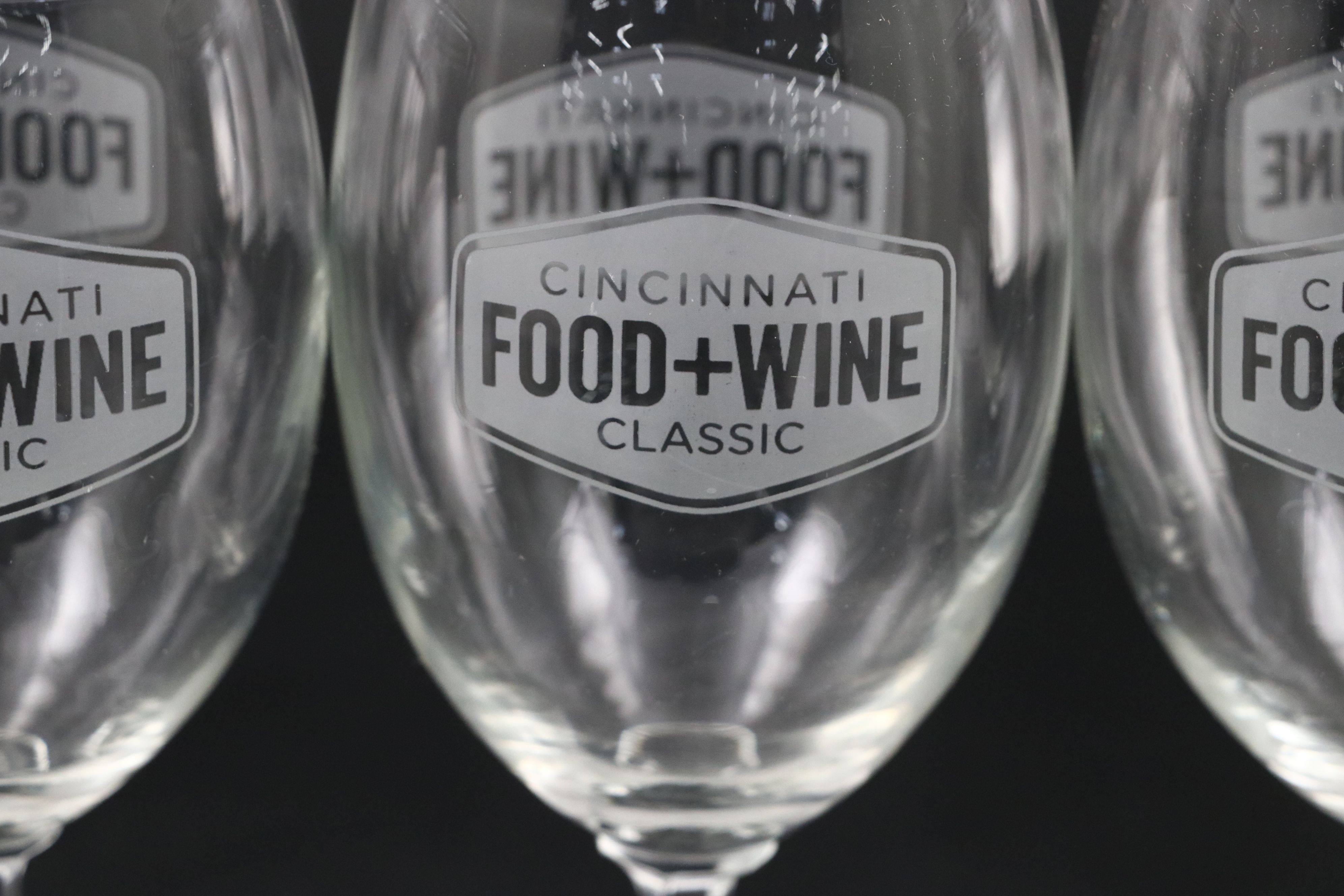Libbey Cincinnati Food + Wine Classic Glass Goblets