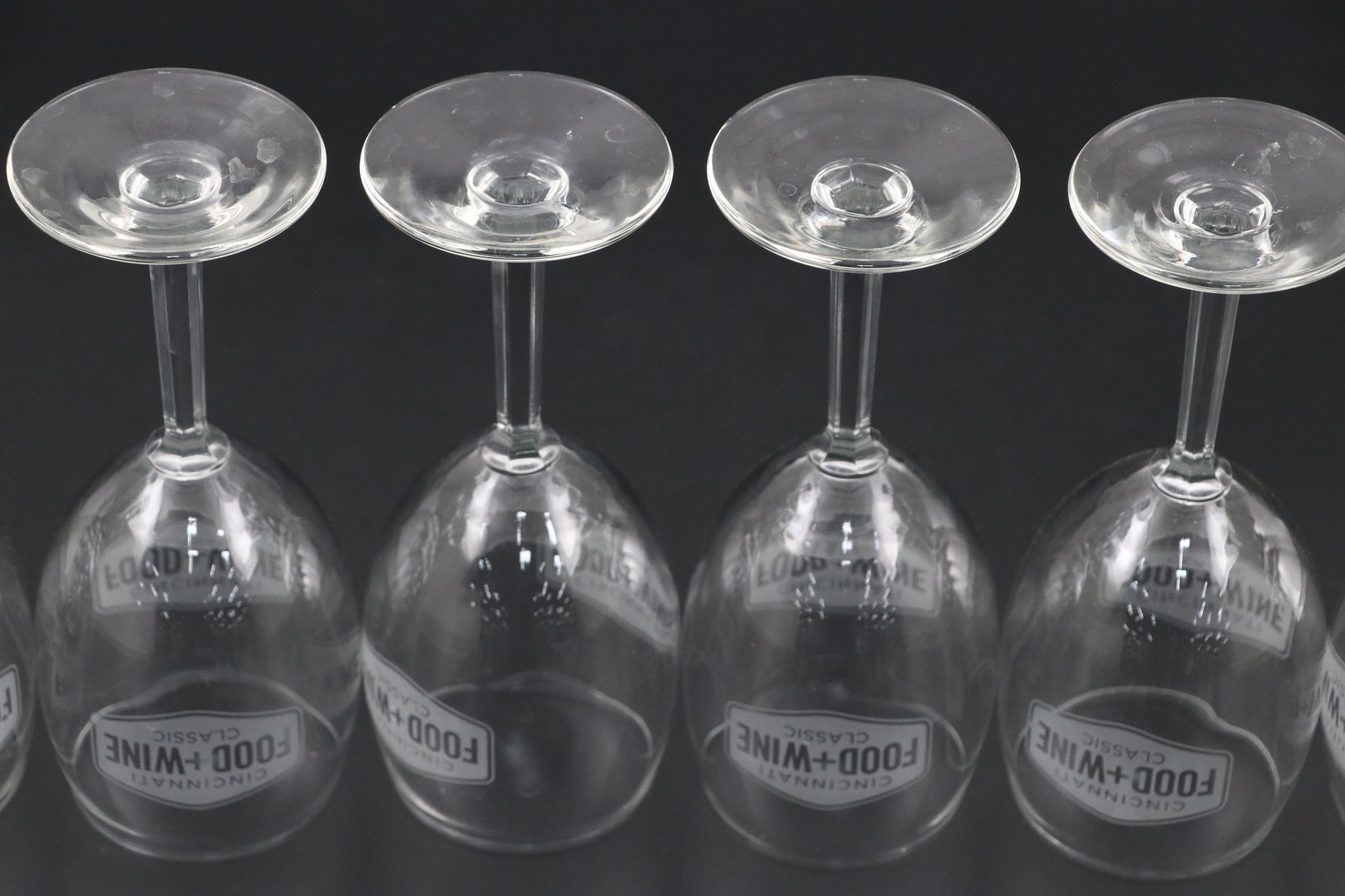 Libbey Cincinnati Food + Wine Classic Glass Goblets