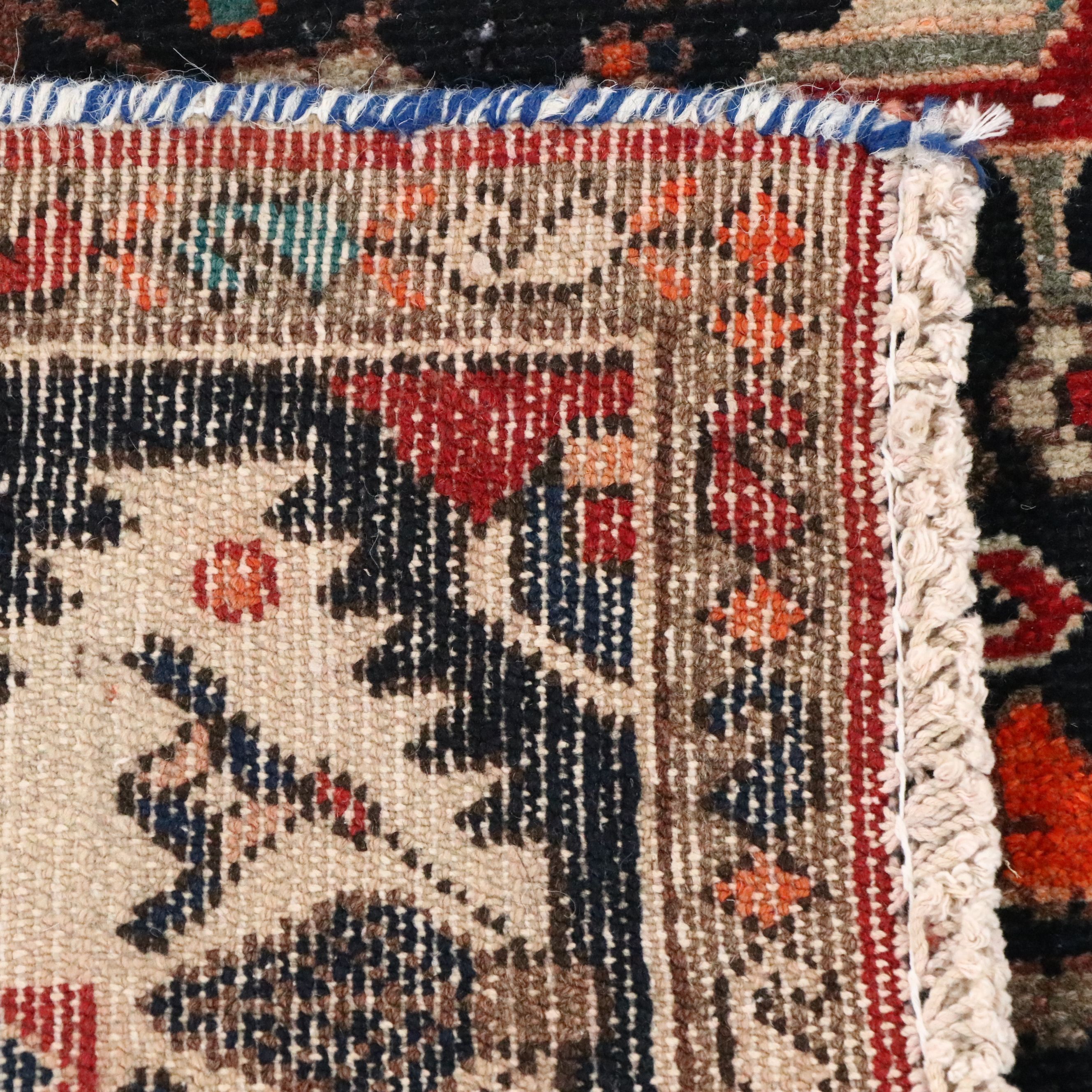 5'4 x 9'8 Hand-Knotted Persian Hamadan Area Rug