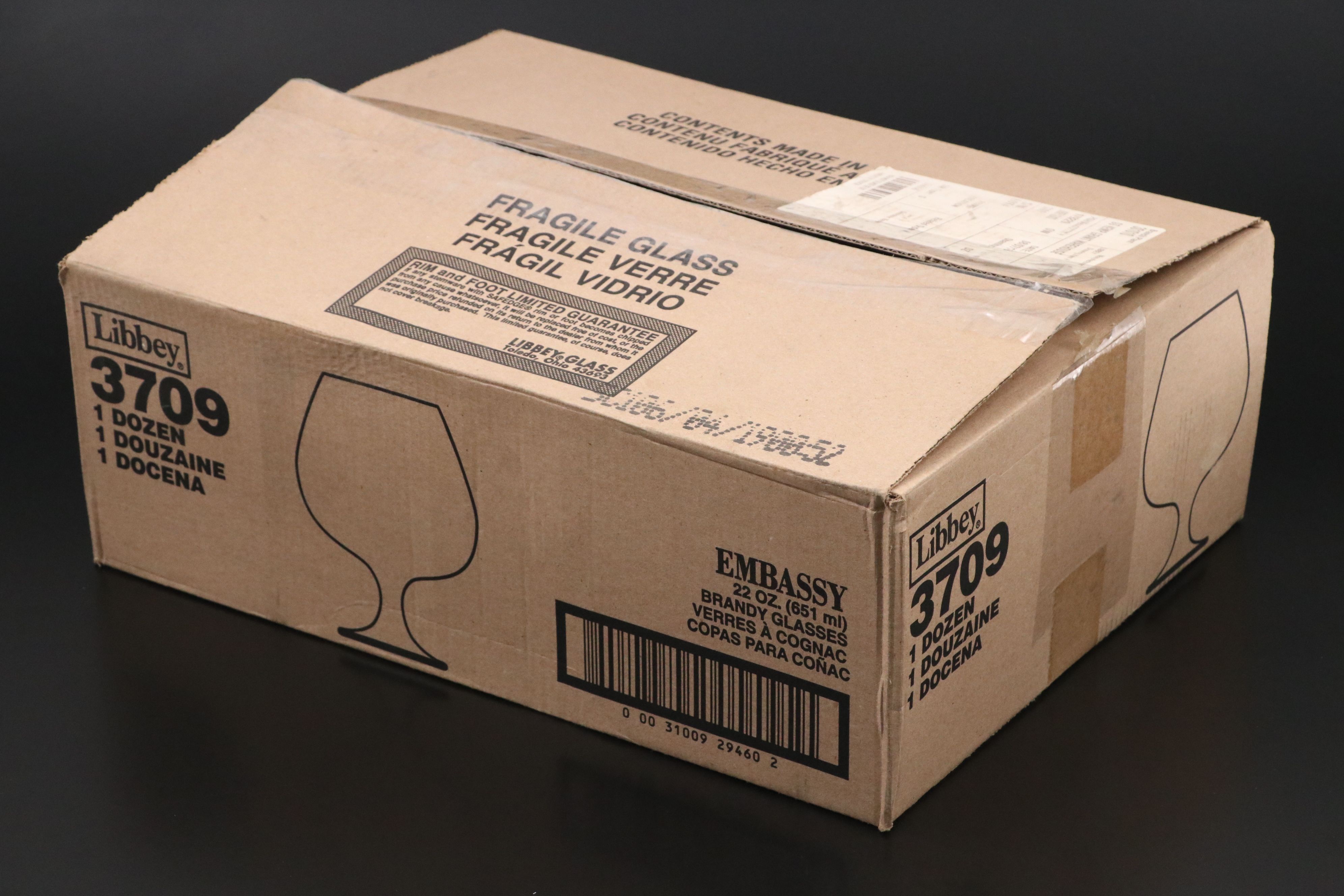 Libbey "Embassy" Brandy Glasses