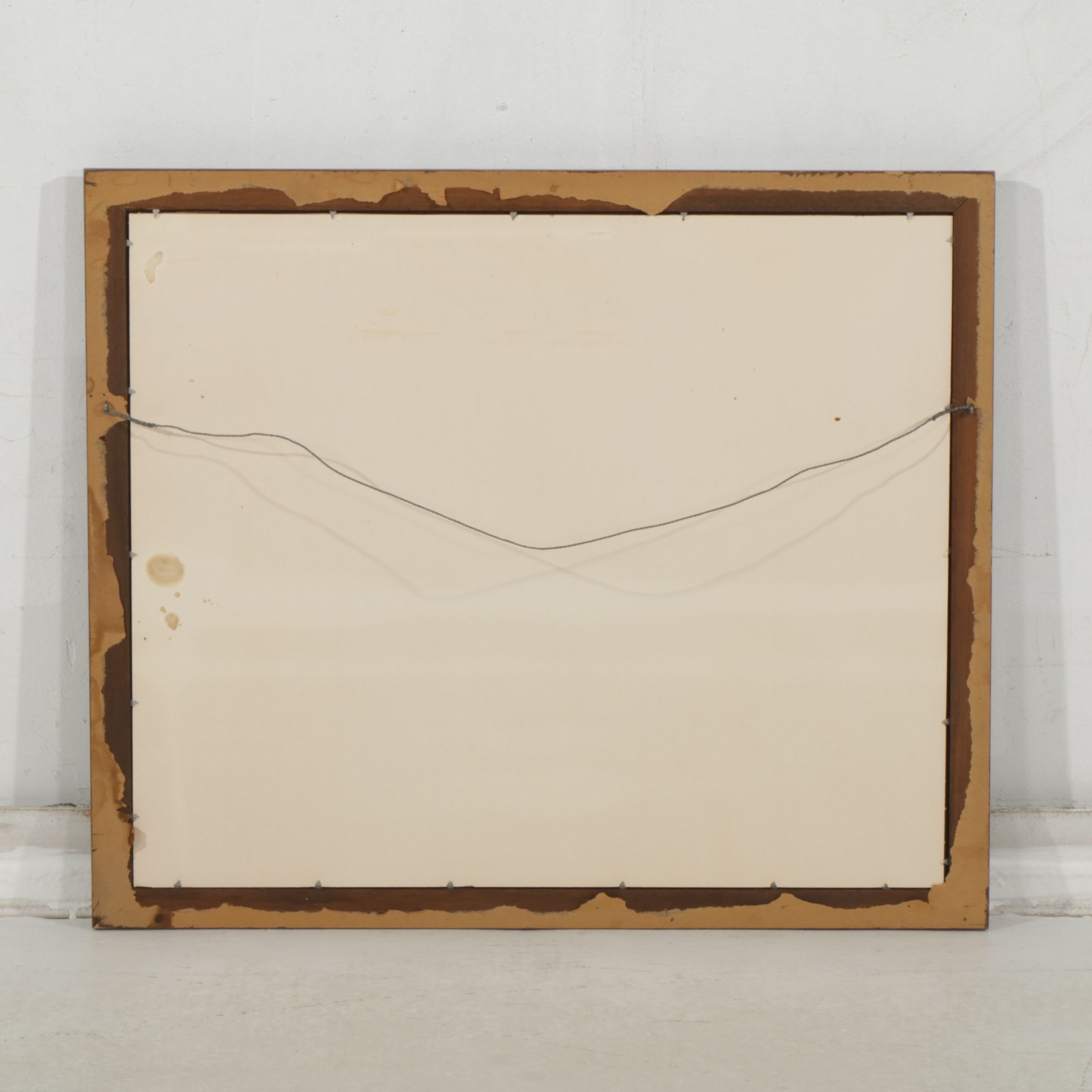 Jerry Ravanelli Offset Lithograph Cityscape Scene of Boats Near Boardwalk