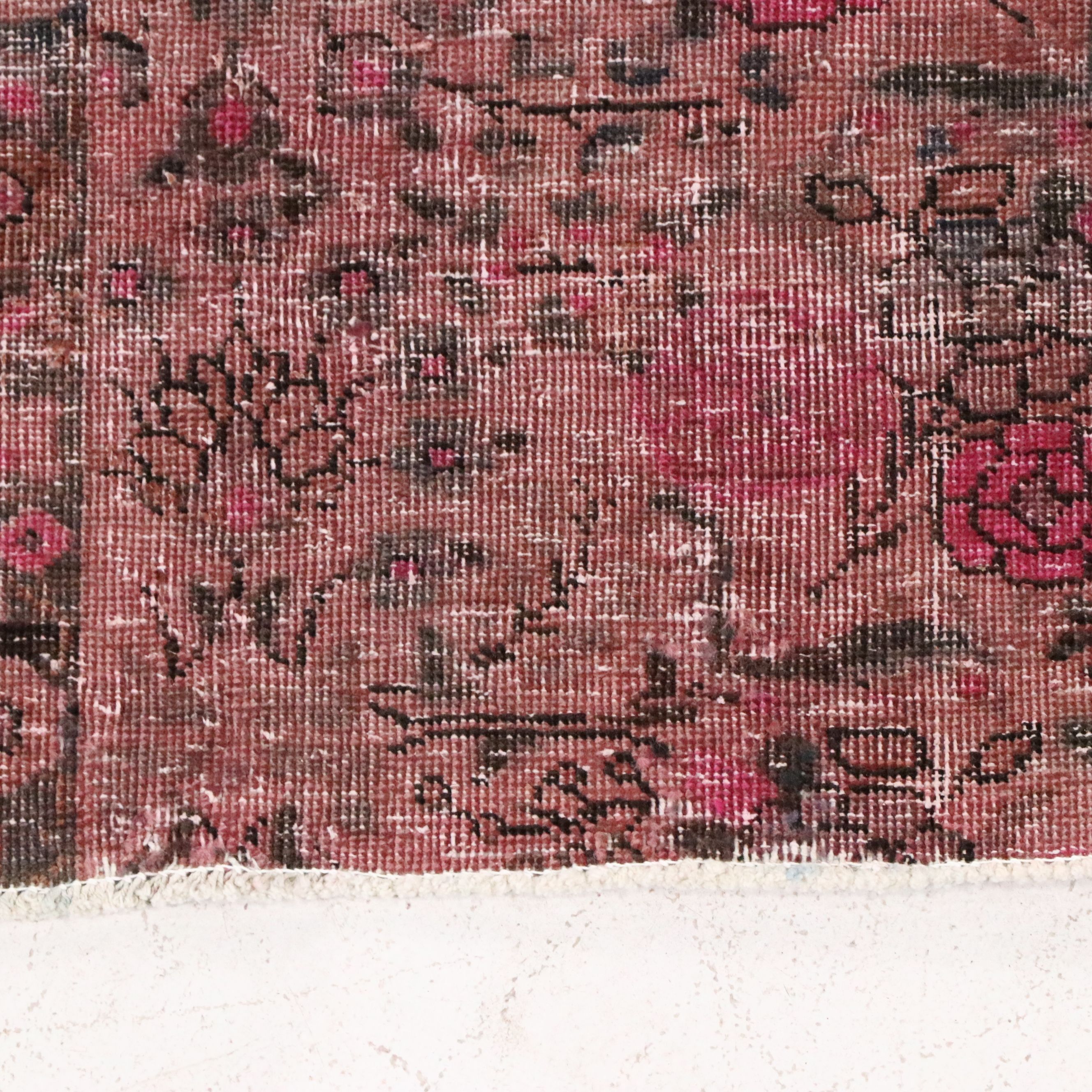2'7 x 8'11 Hand-Knotted Persian Remnant Carpet Runner