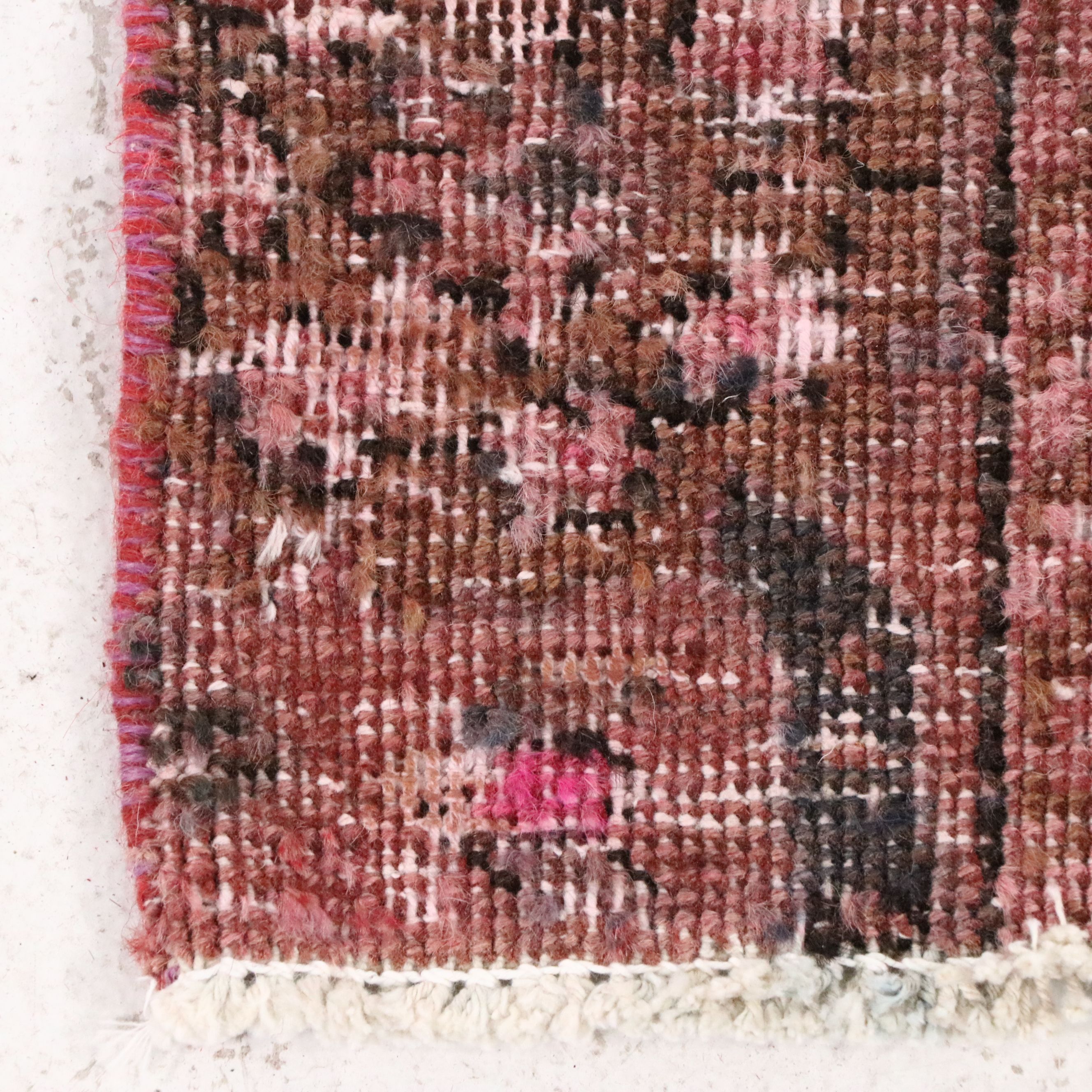 2'7 x 8'11 Hand-Knotted Persian Remnant Carpet Runner