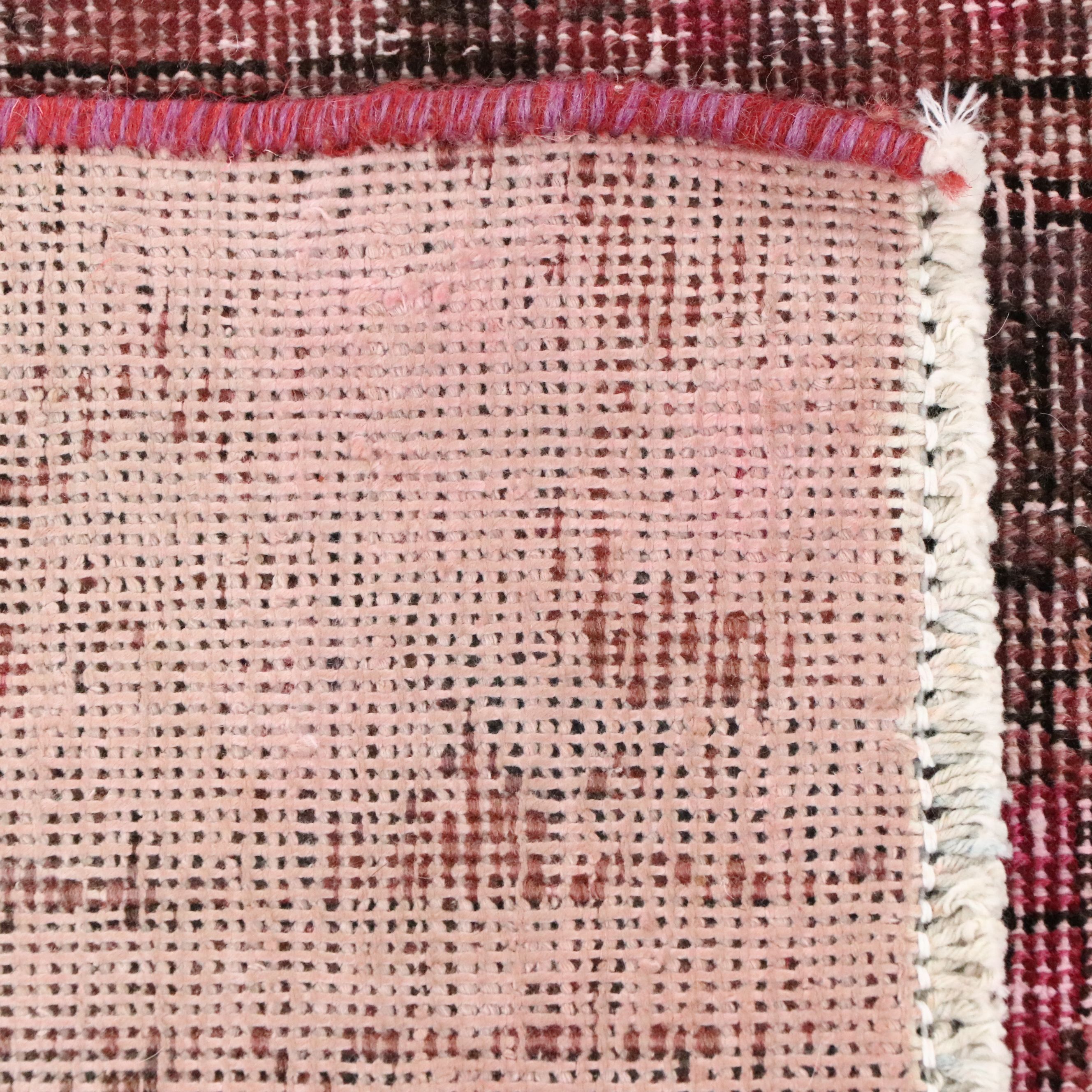 2'7 x 8'11 Hand-Knotted Persian Remnant Carpet Runner