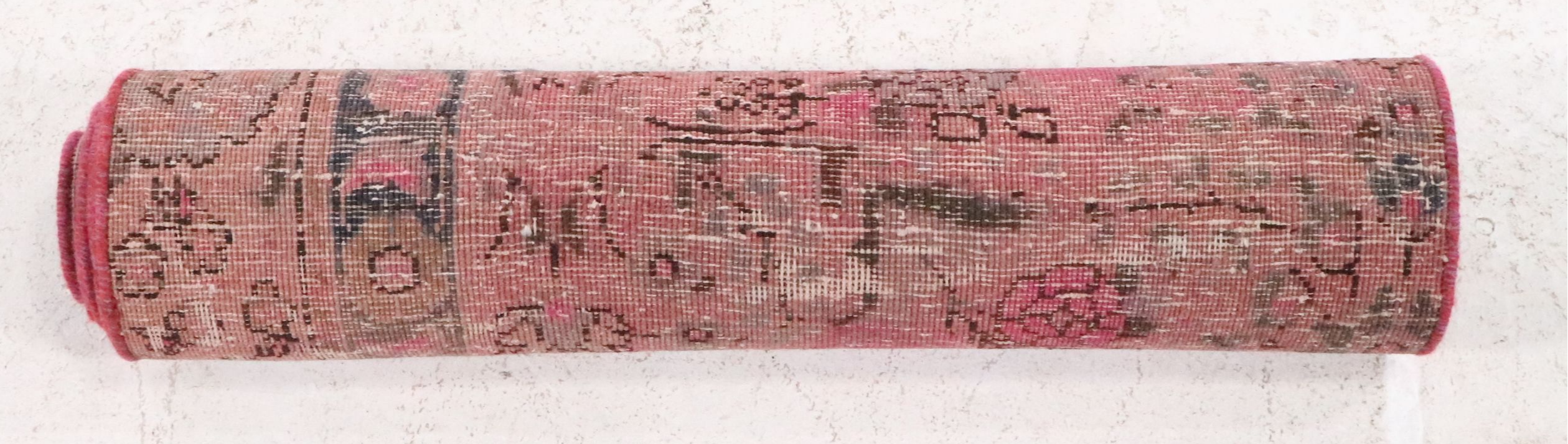 2'7 x 8'11 Hand-Knotted Persian Remnant Carpet Runner