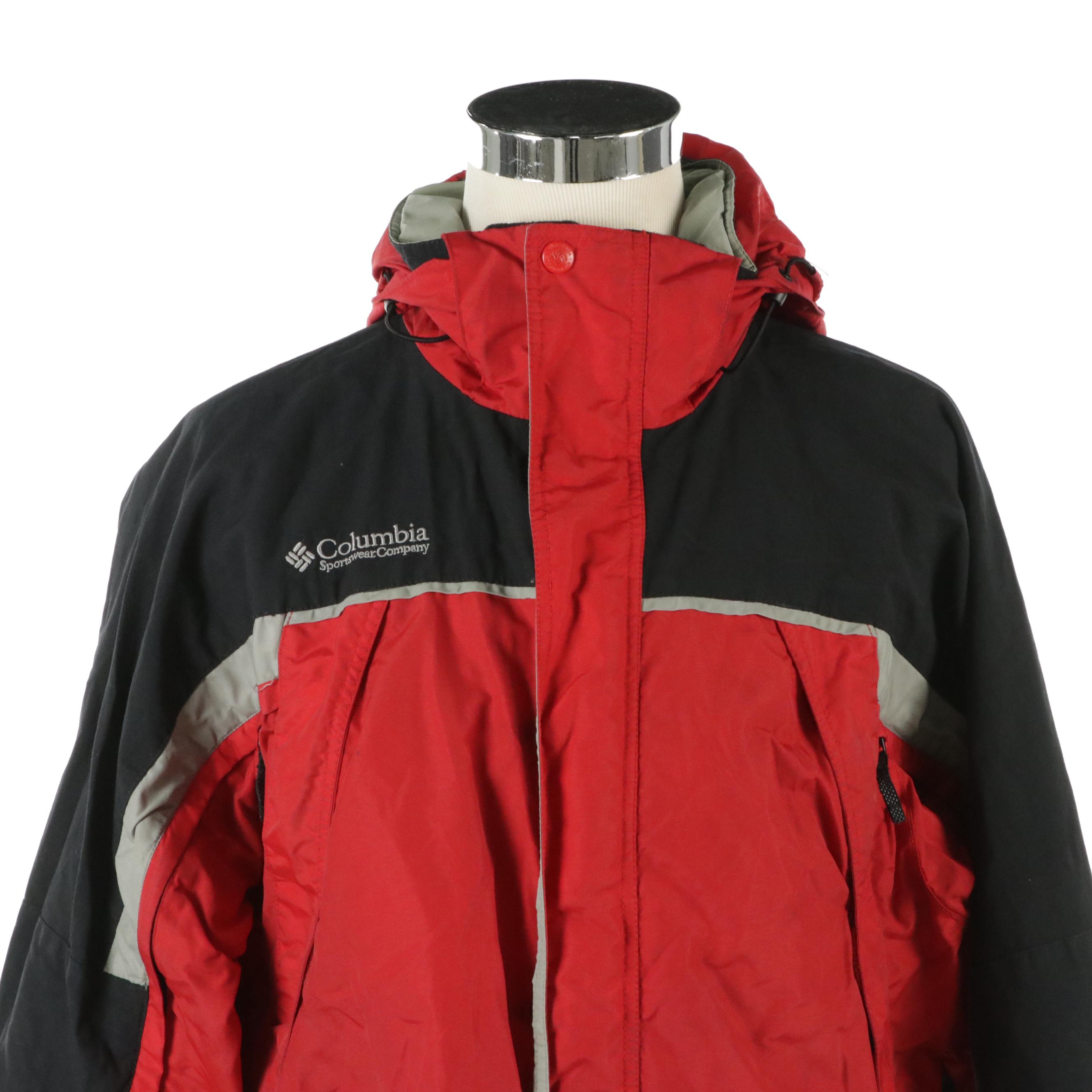 Men's Columbia Nylon Interchange Ski Jacket