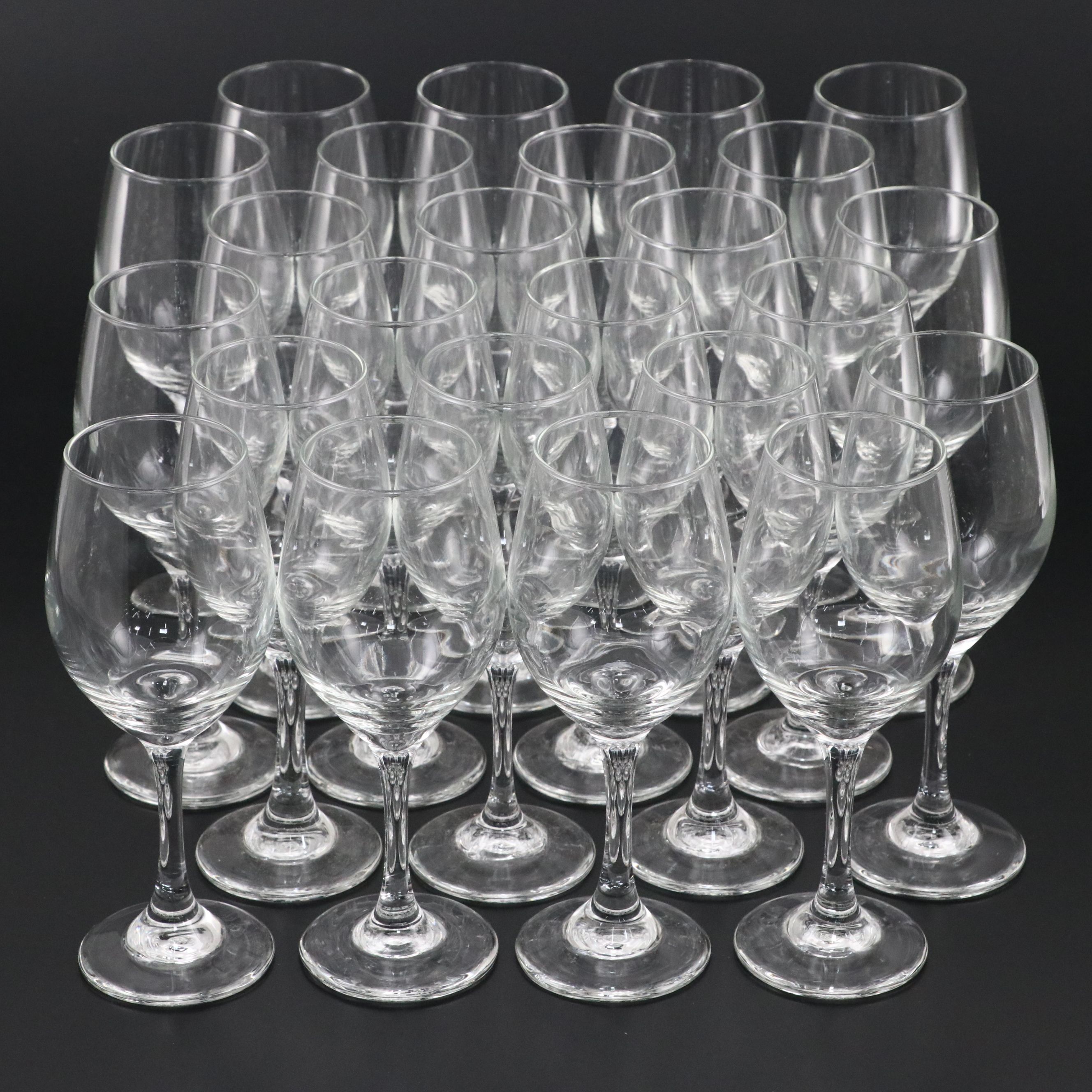 Libbey "Perception" Glass Goblets