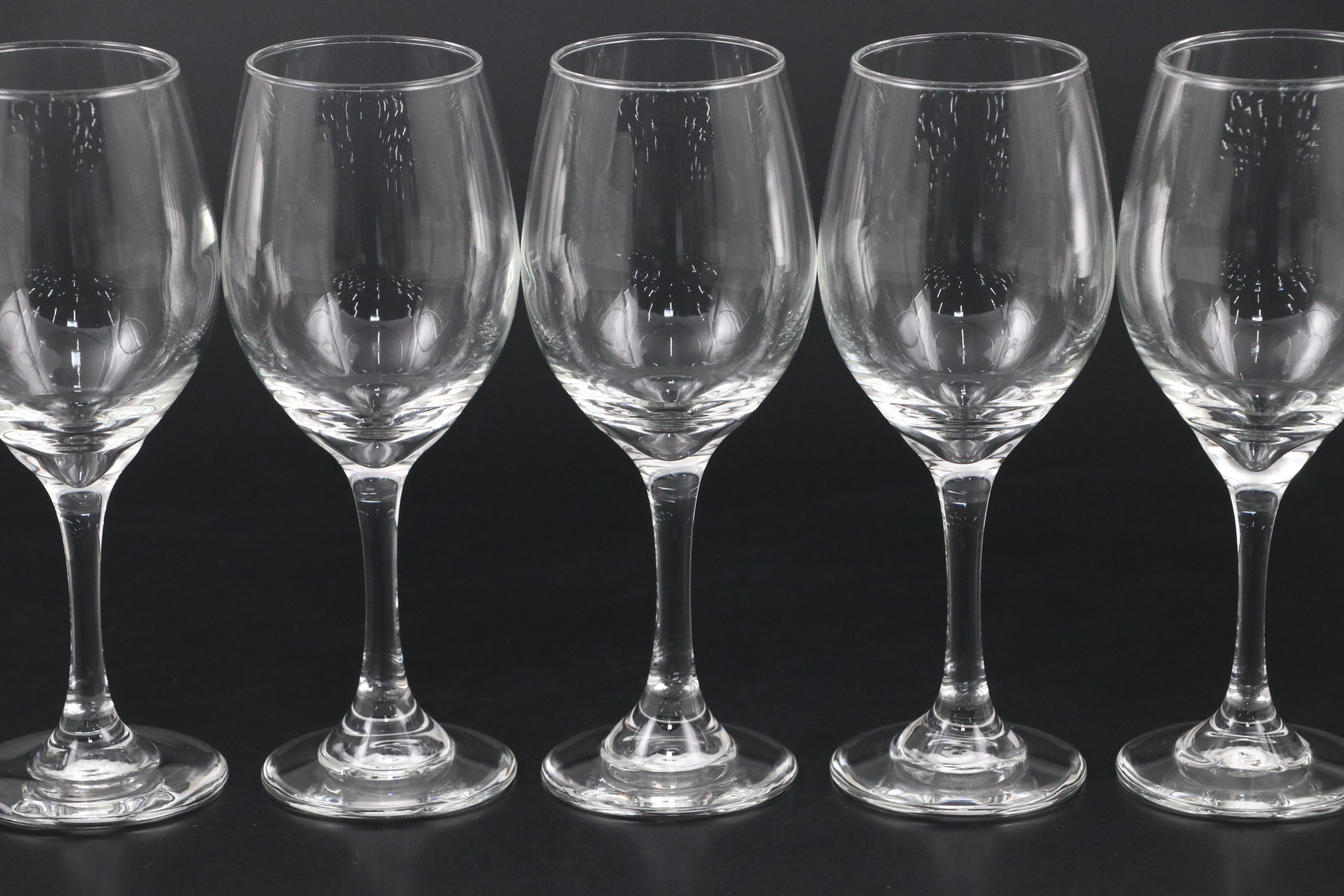 Libbey "Perception" Glass Goblets