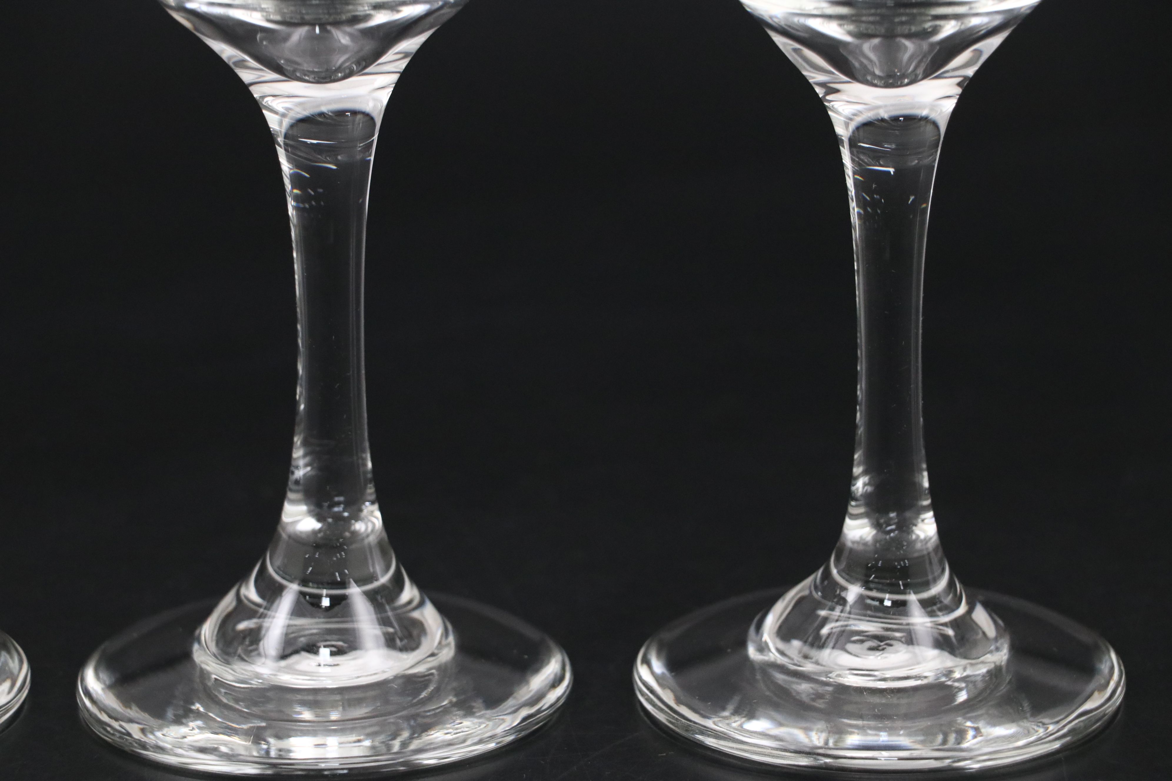 Libbey "Perception" Glass Goblets