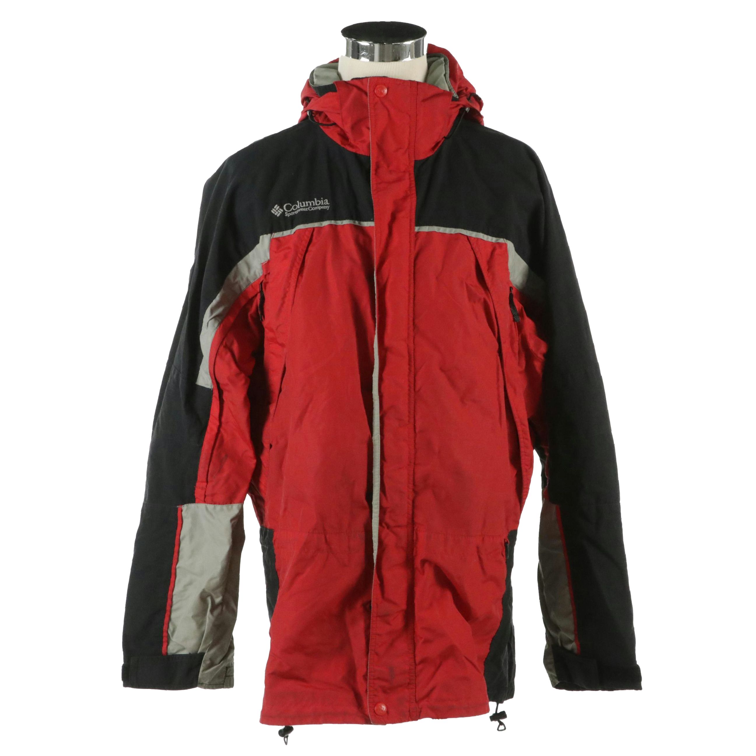 Men's Columbia Nylon Interchange Ski Jacket