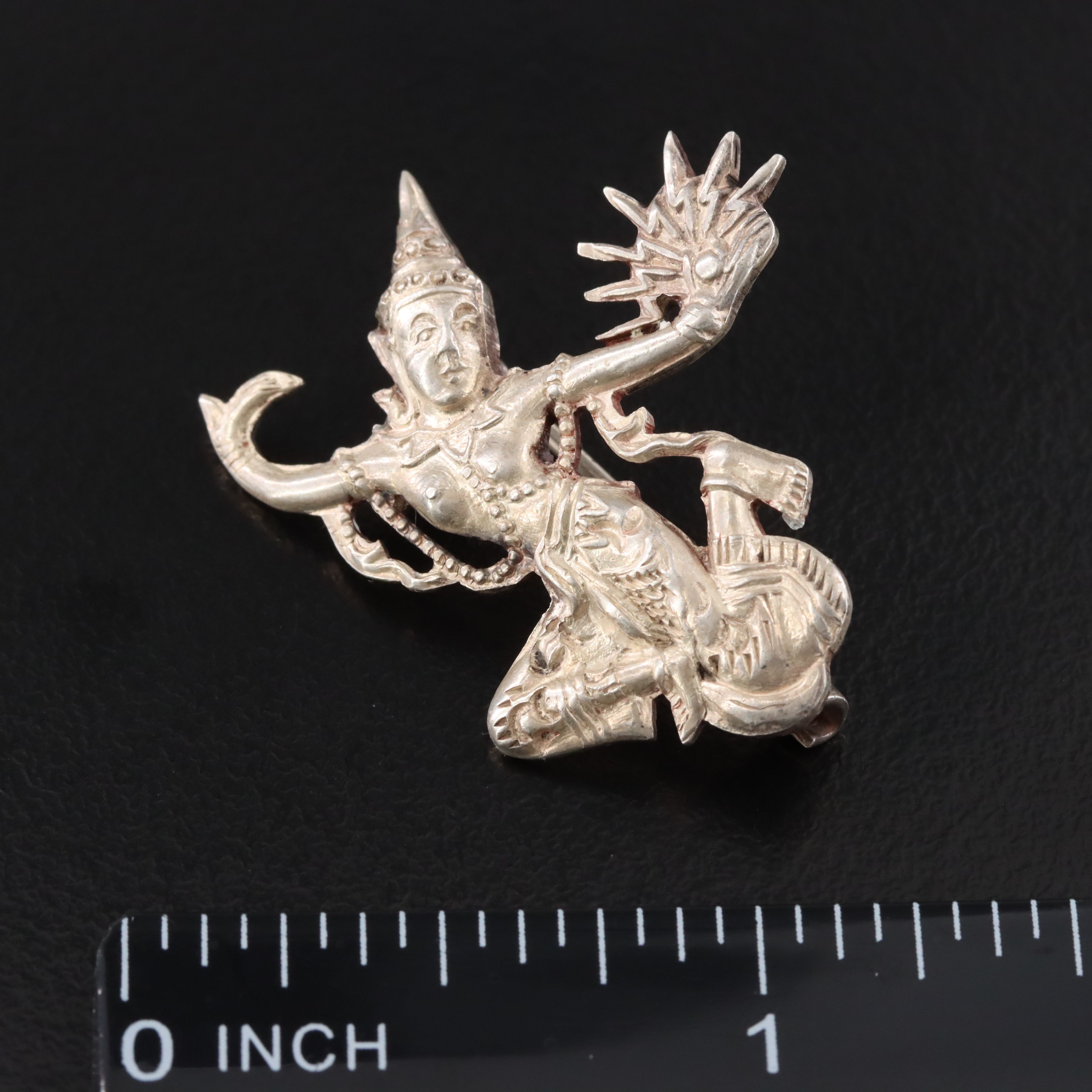Thai Sterling Dancer Brooch