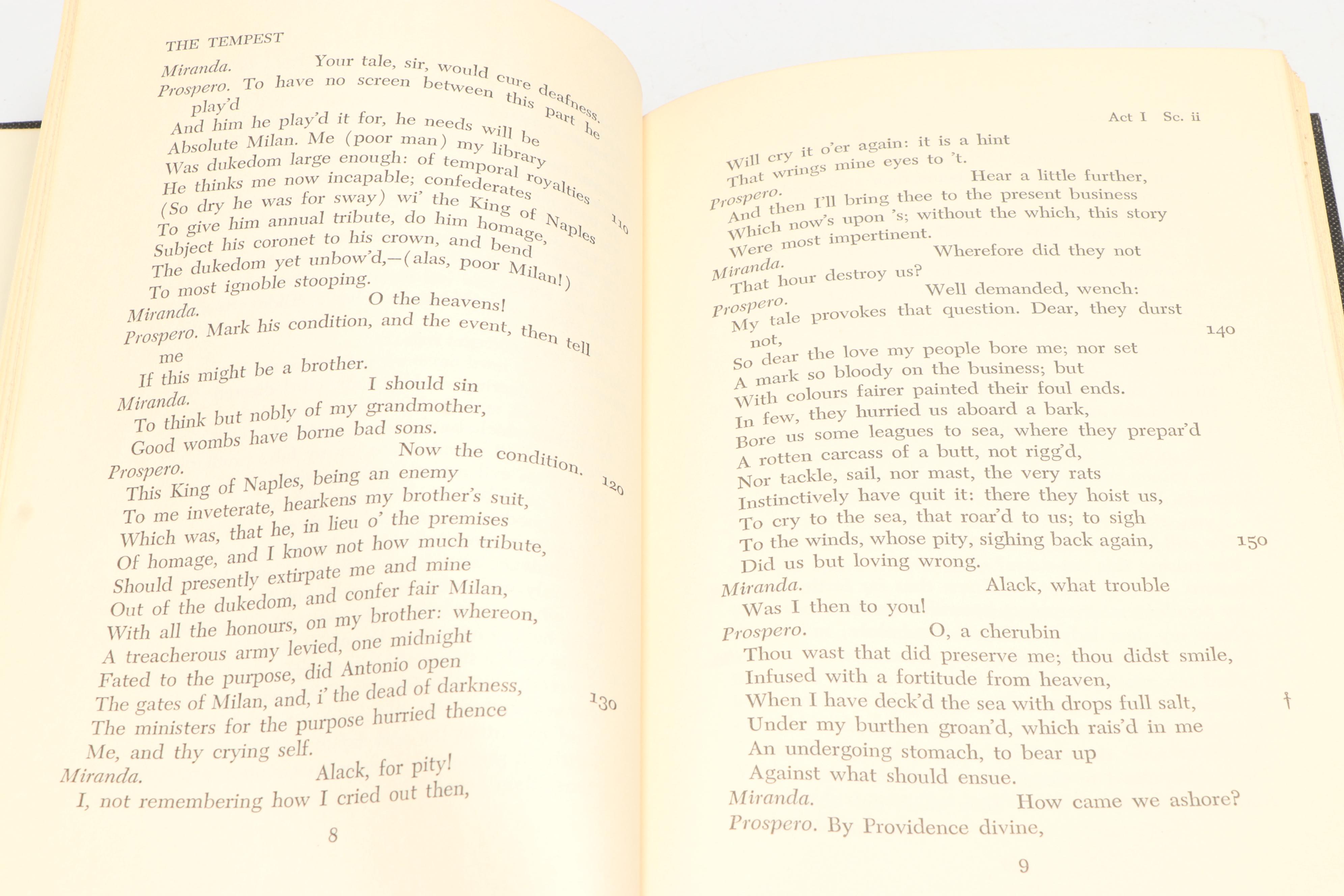 "The New Temple Shakespeare" Thirty-Two-Volume Set Edited by M. R. Ridley