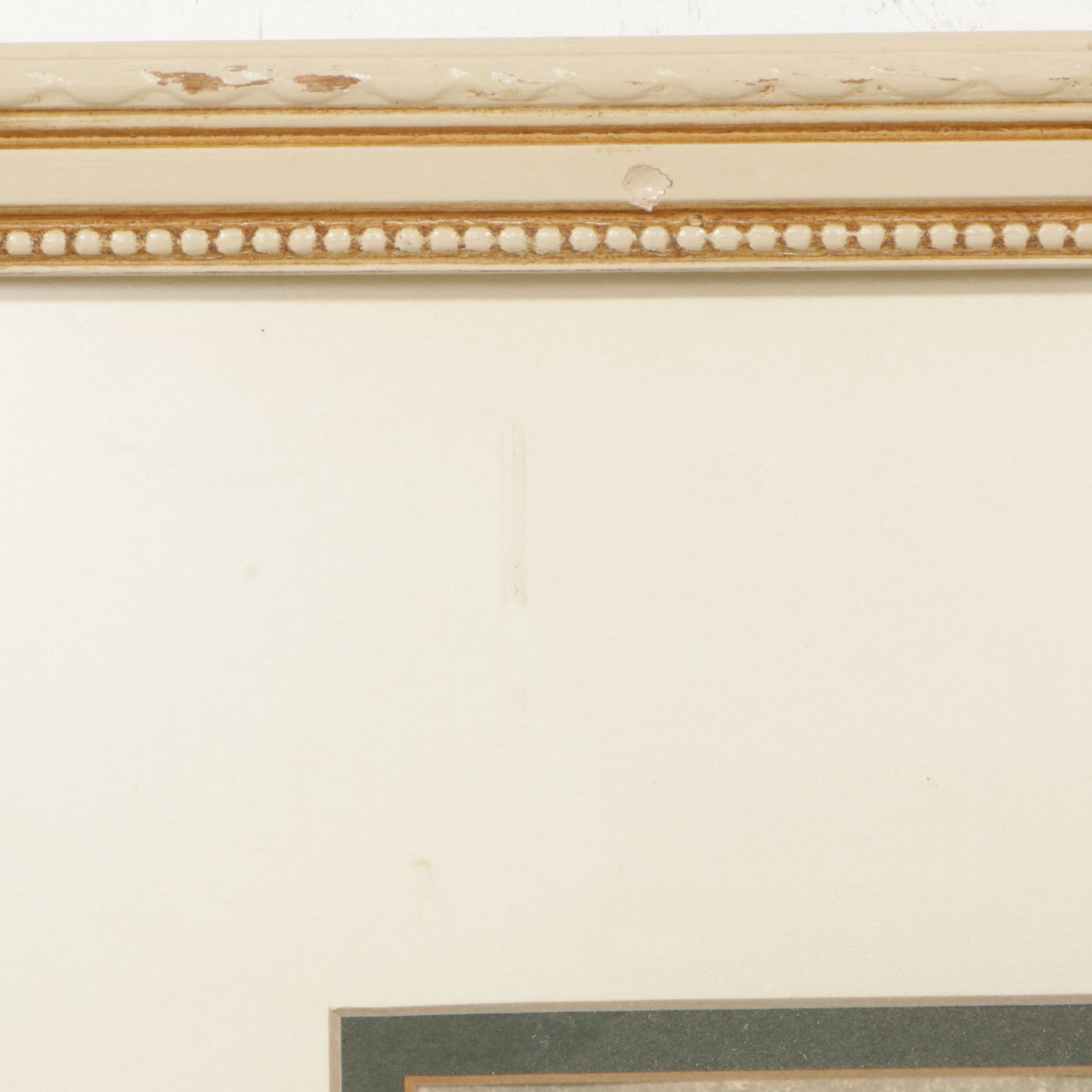 Darst Still Life Watercolor Painting of Found Objects, Late 20th Century