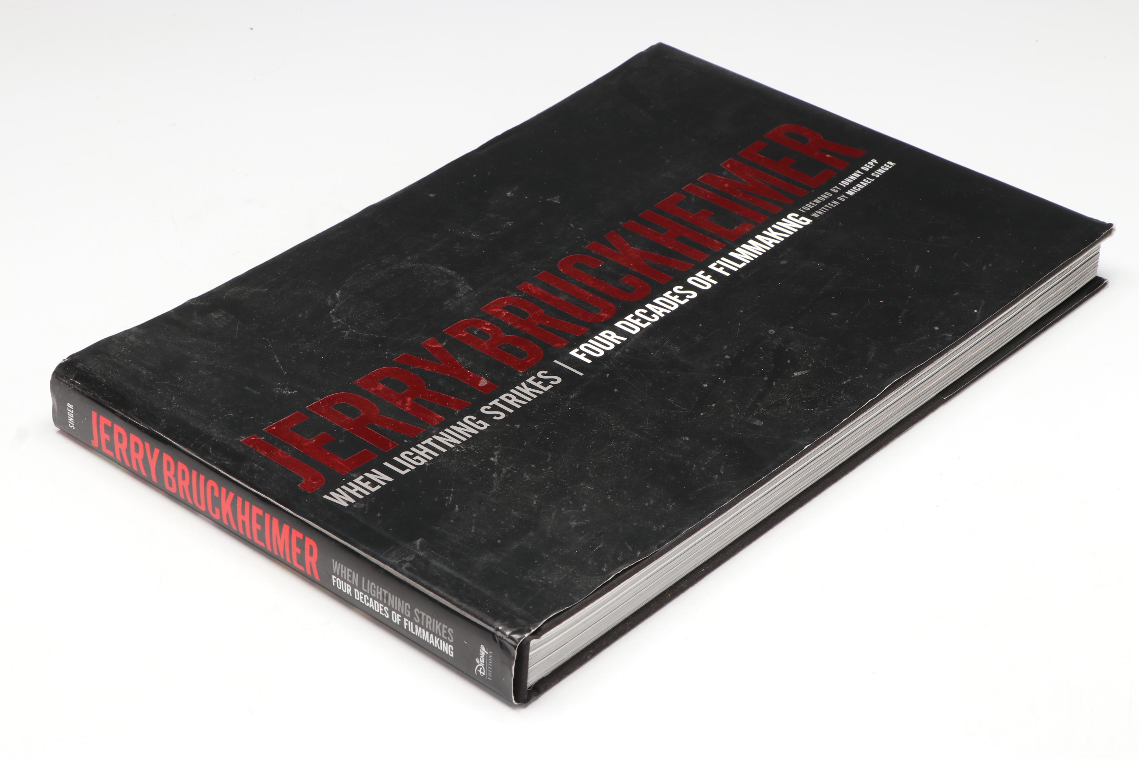 Signed First Edition "Jerry Bruckheimer: When Lightning Strikes," 2013