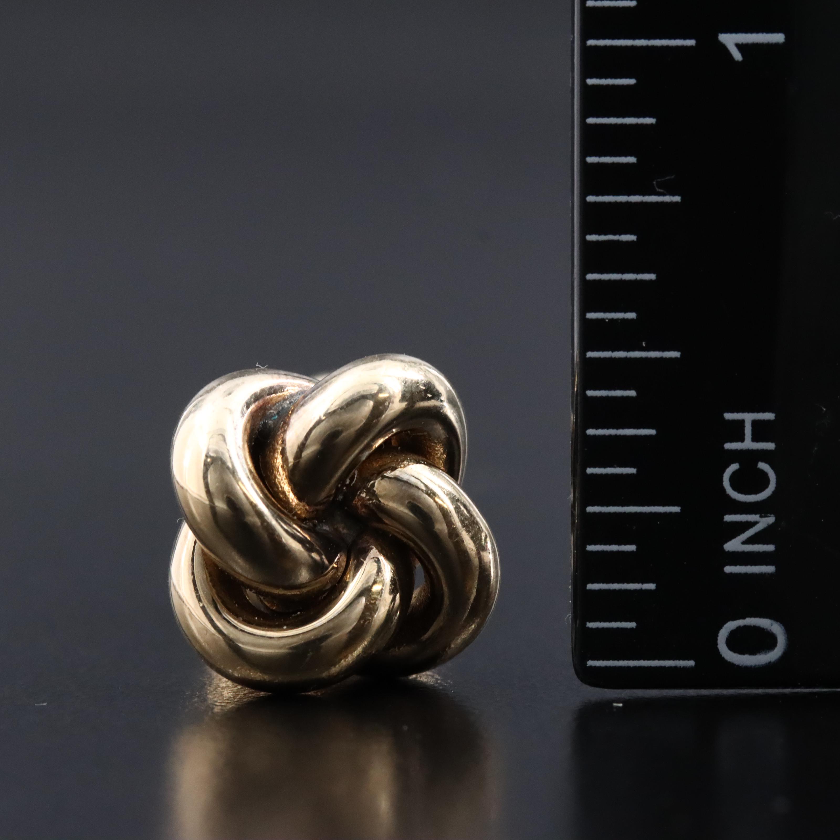 14K Knot Cufflinks