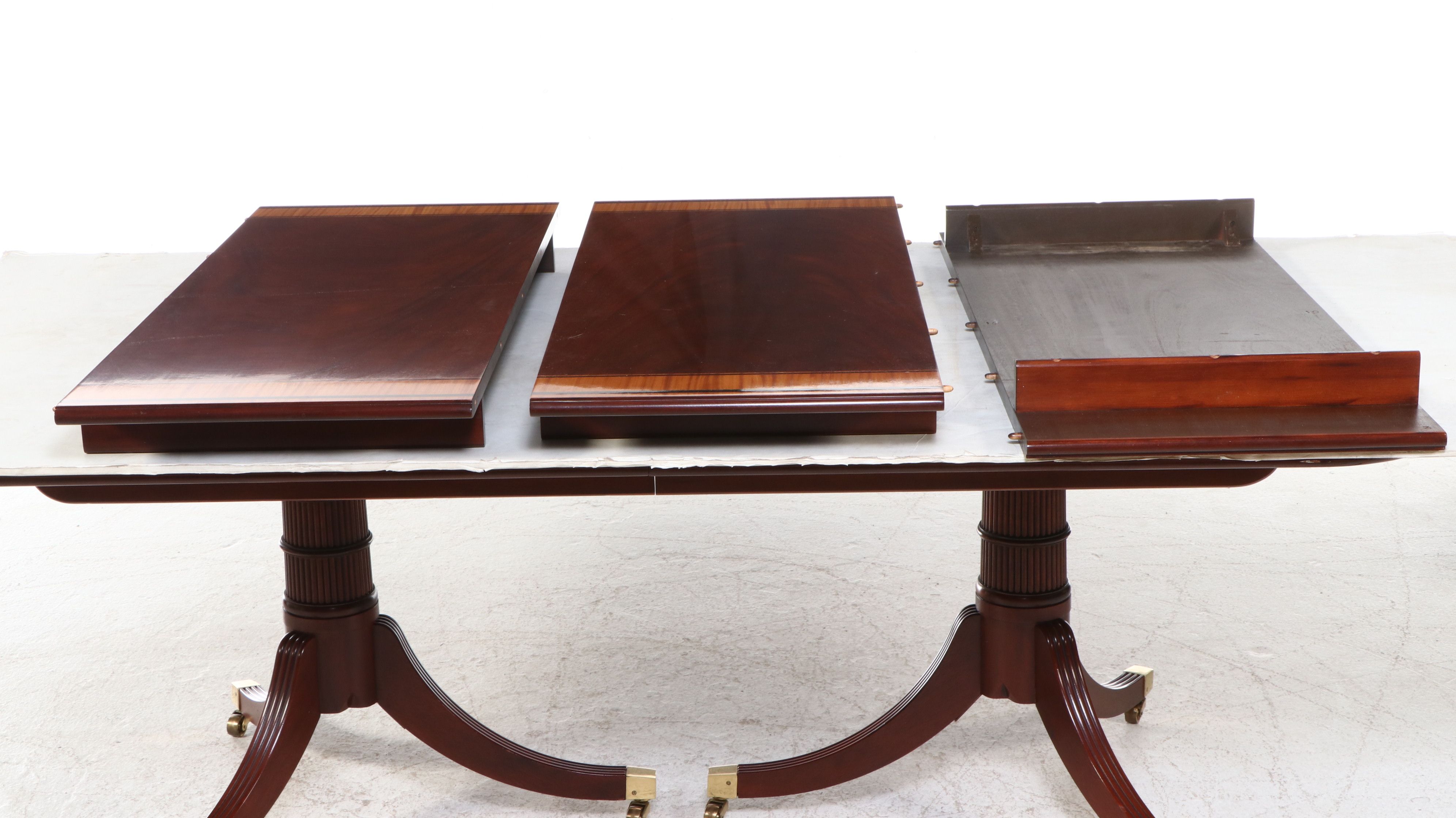 Collector's Edition by Baker Mahogany Table with Six Dining Chairs