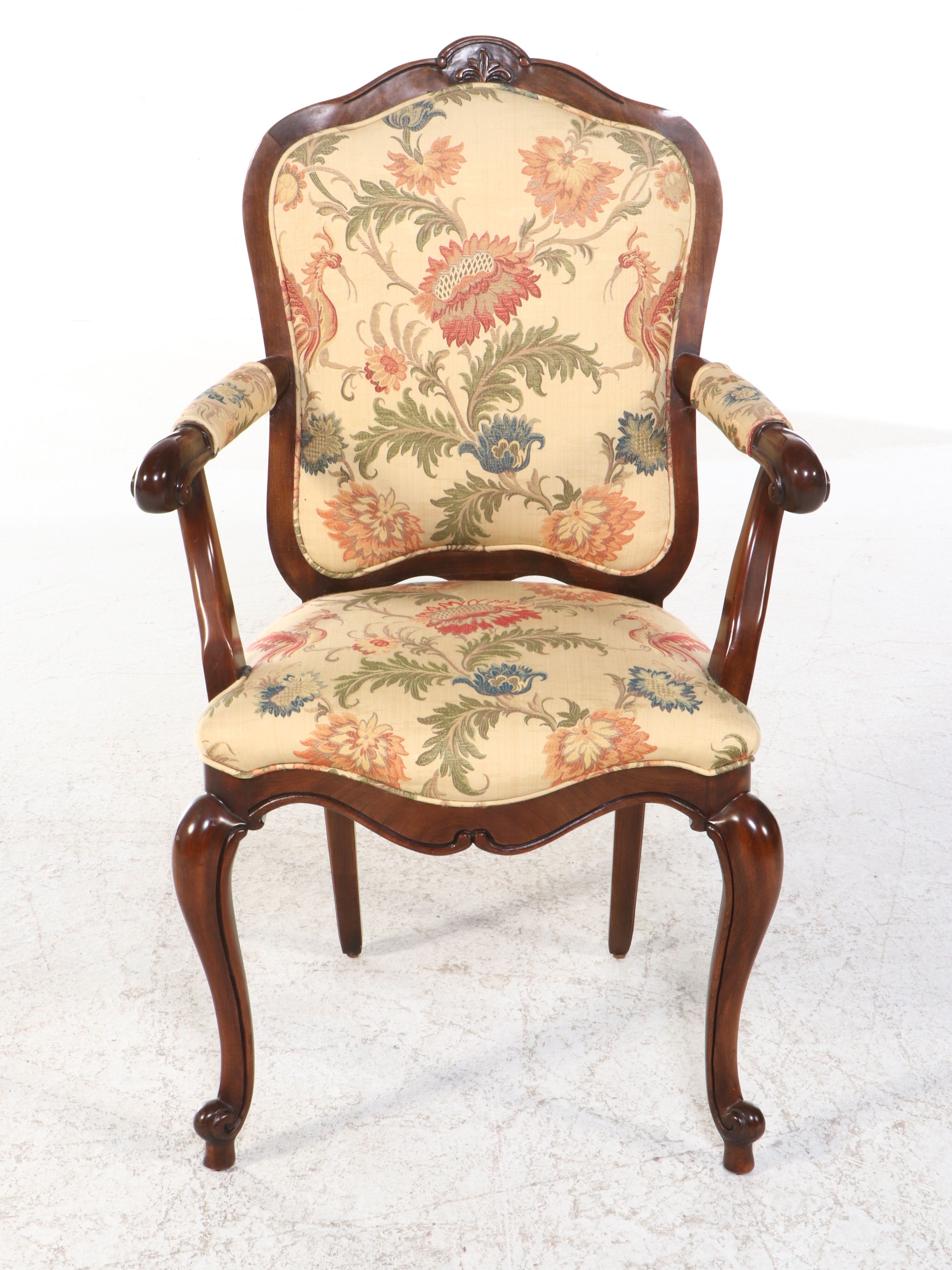 Collector's Edition by Baker Mahogany Table with Six Dining Chairs