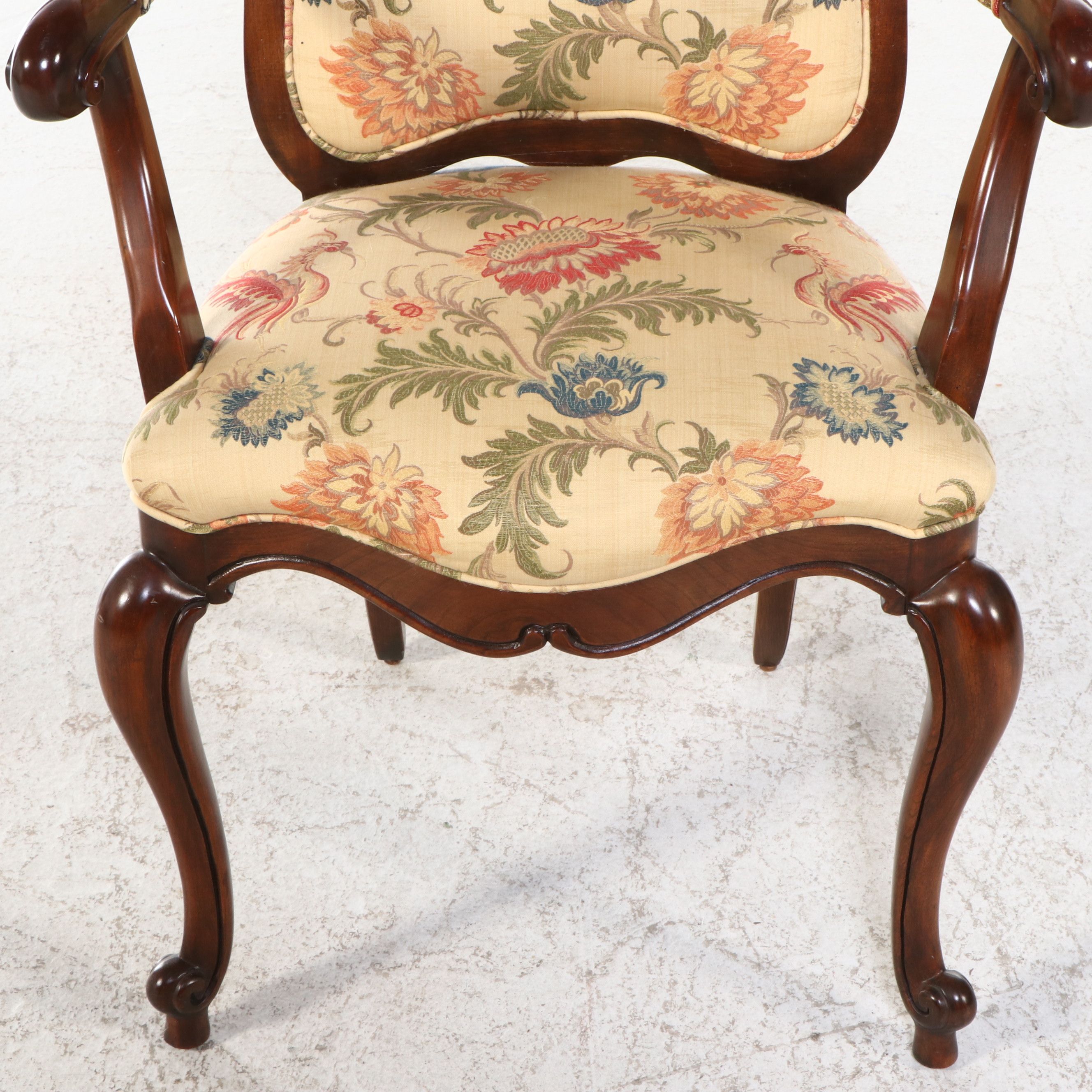 Collector's Edition by Baker Mahogany Table with Six Dining Chairs