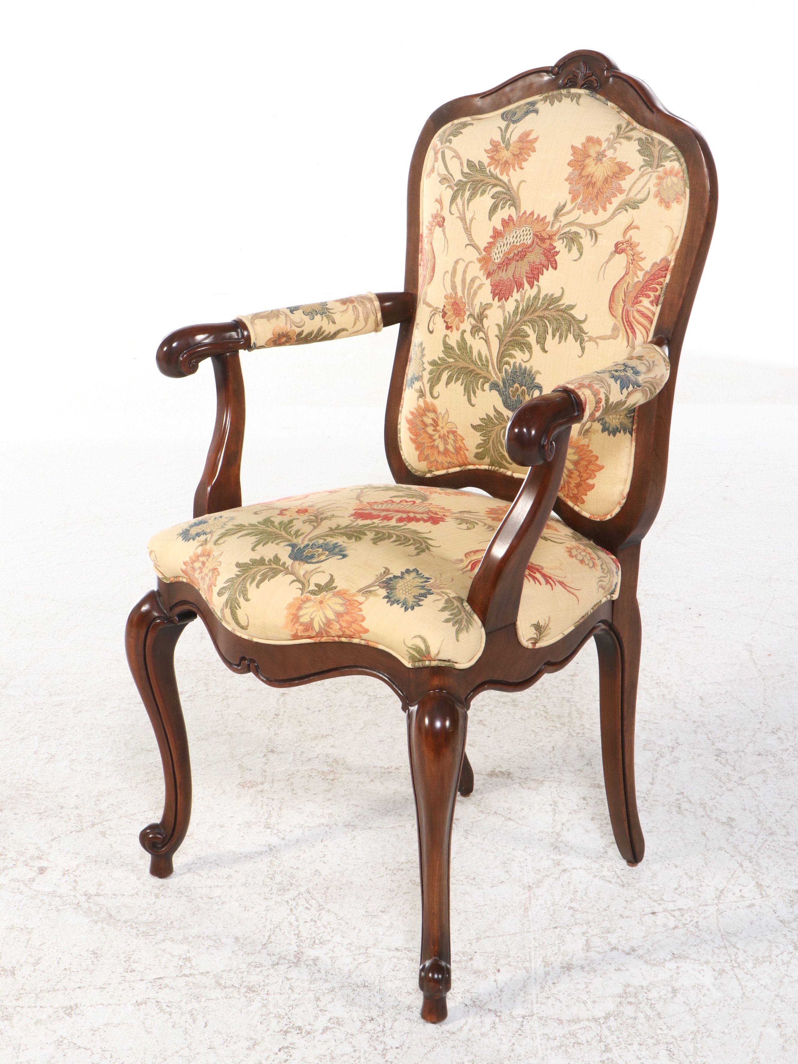 Collector's Edition by Baker Mahogany Table with Six Dining Chairs