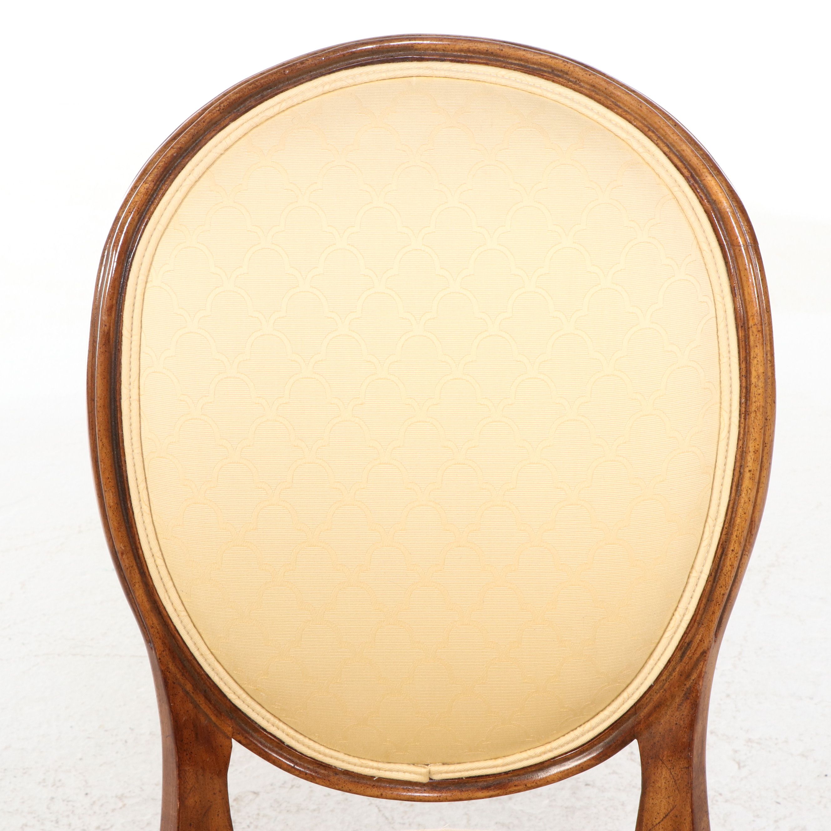 Collector's Edition by Baker Mahogany Table with Six Dining Chairs