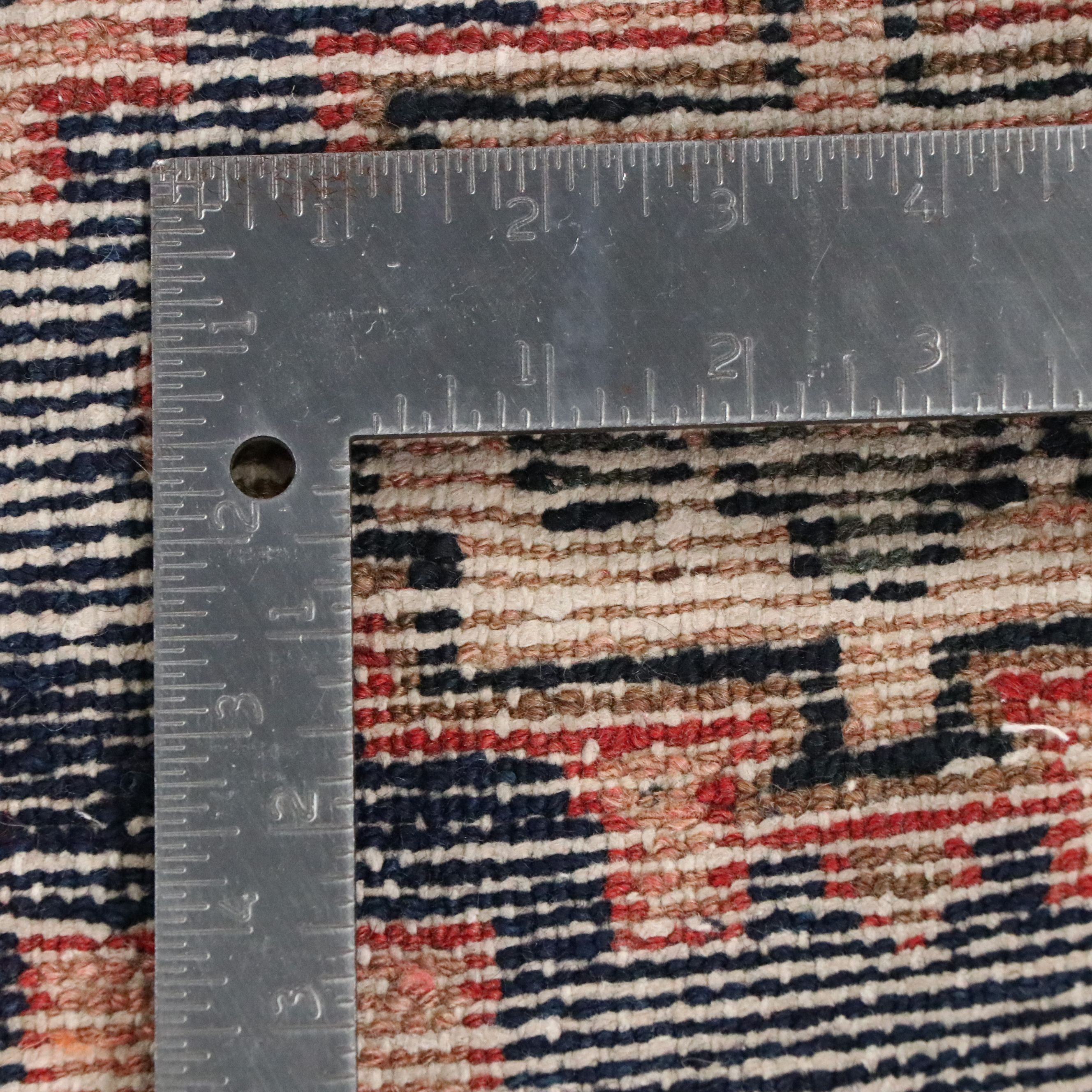 4'11 x 8'4 Hand-Knotted Persian Hamadan Area Rug