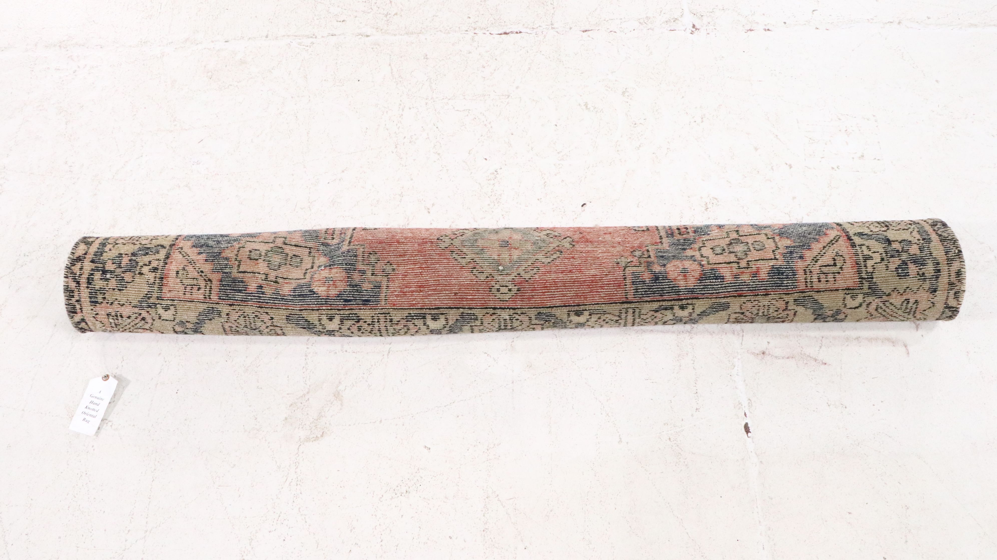 4'11 x 8'4 Hand-Knotted Persian Hamadan Area Rug