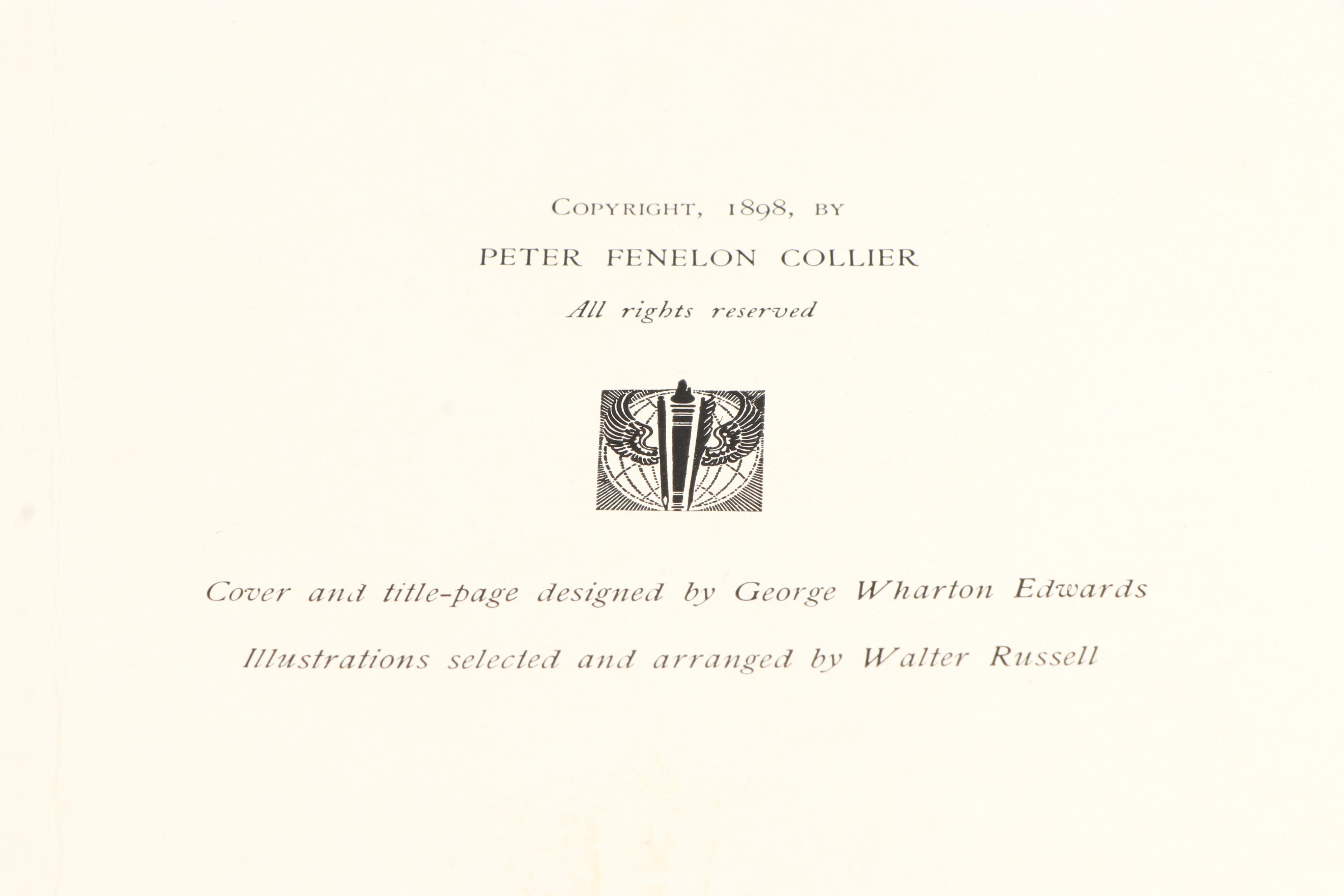 First Edition "The Story of the War of 1898" Folio by W. Nephew King, 1898