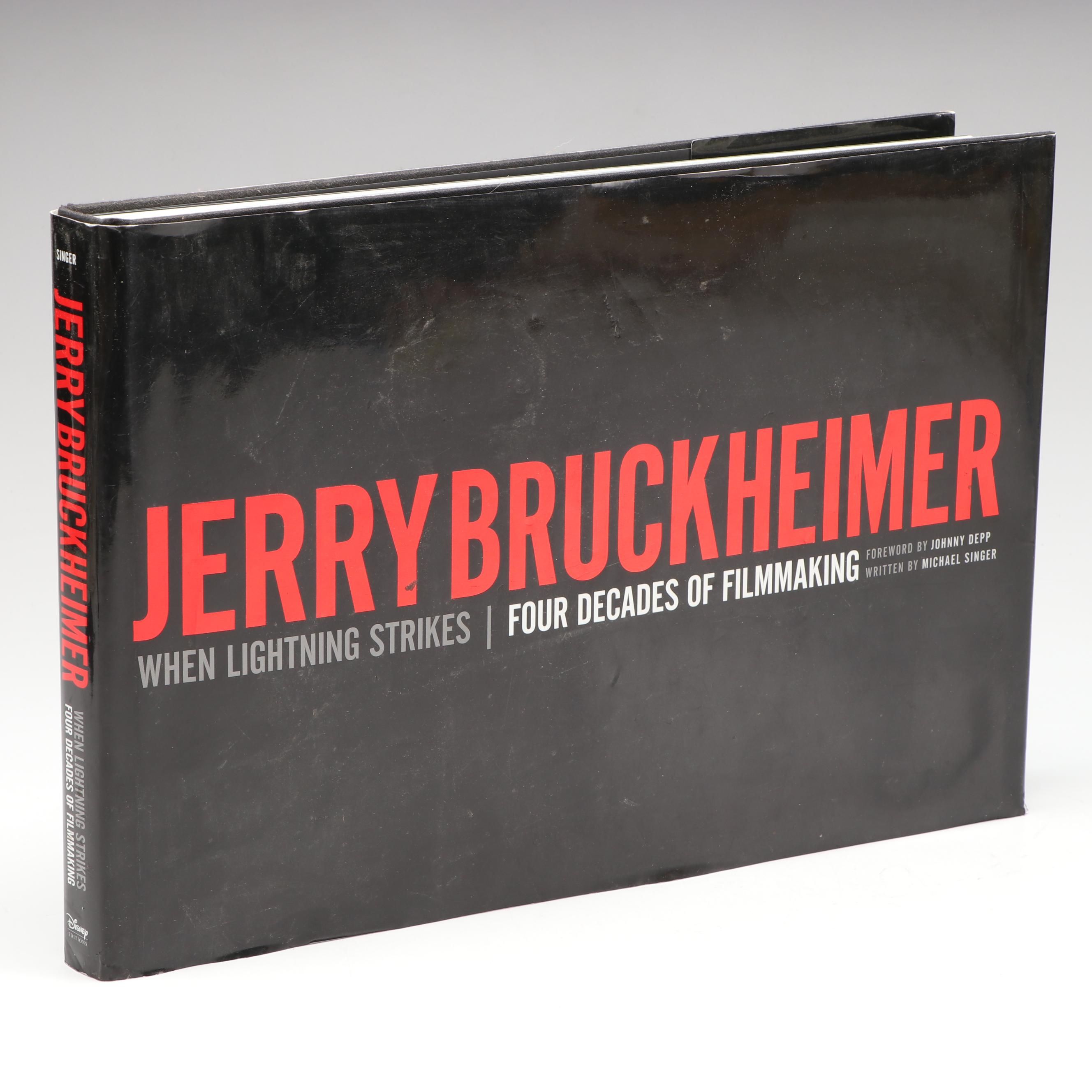 Signed First Edition "Jerry Bruckheimer: When Lightning Strikes," 2013