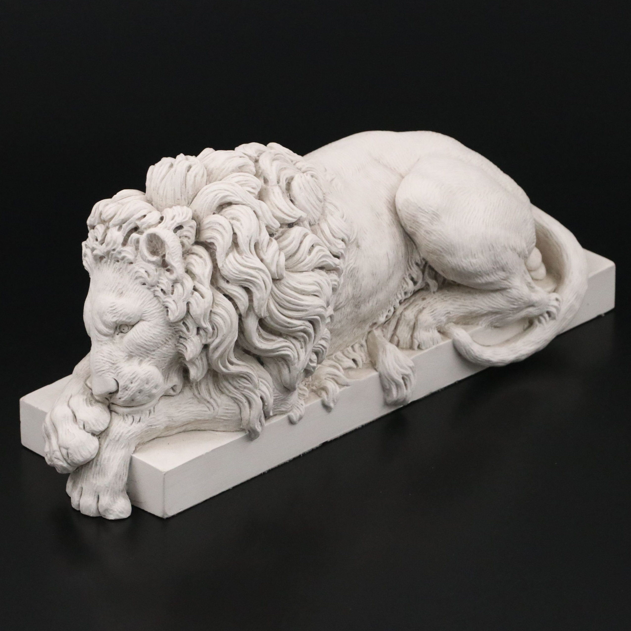 The Revival Art Company "Canova Lion" Composite Sculpture