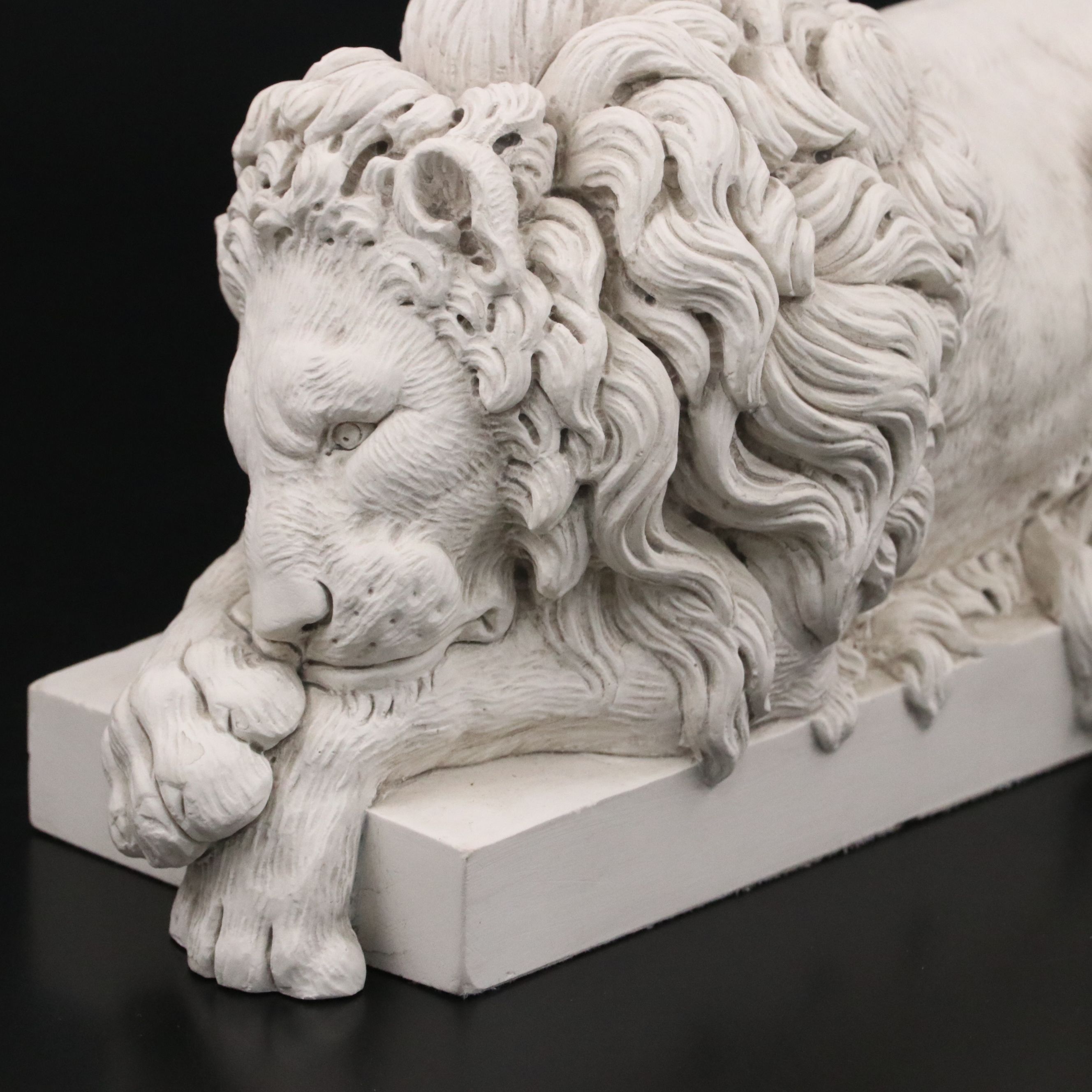 The Revival Art Company "Canova Lion" Composite Sculpture