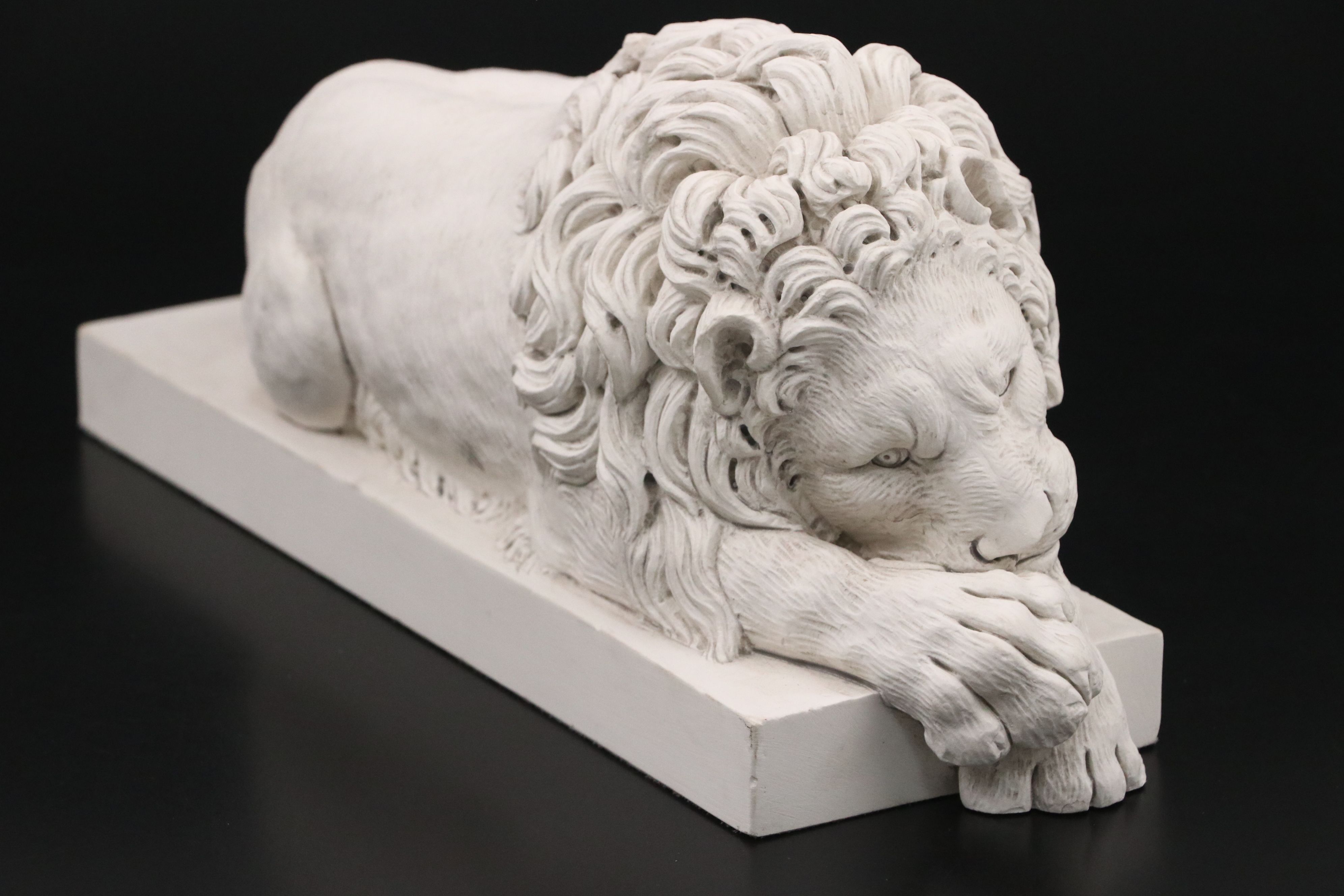 The Revival Art Company "Canova Lion" Composite Sculpture