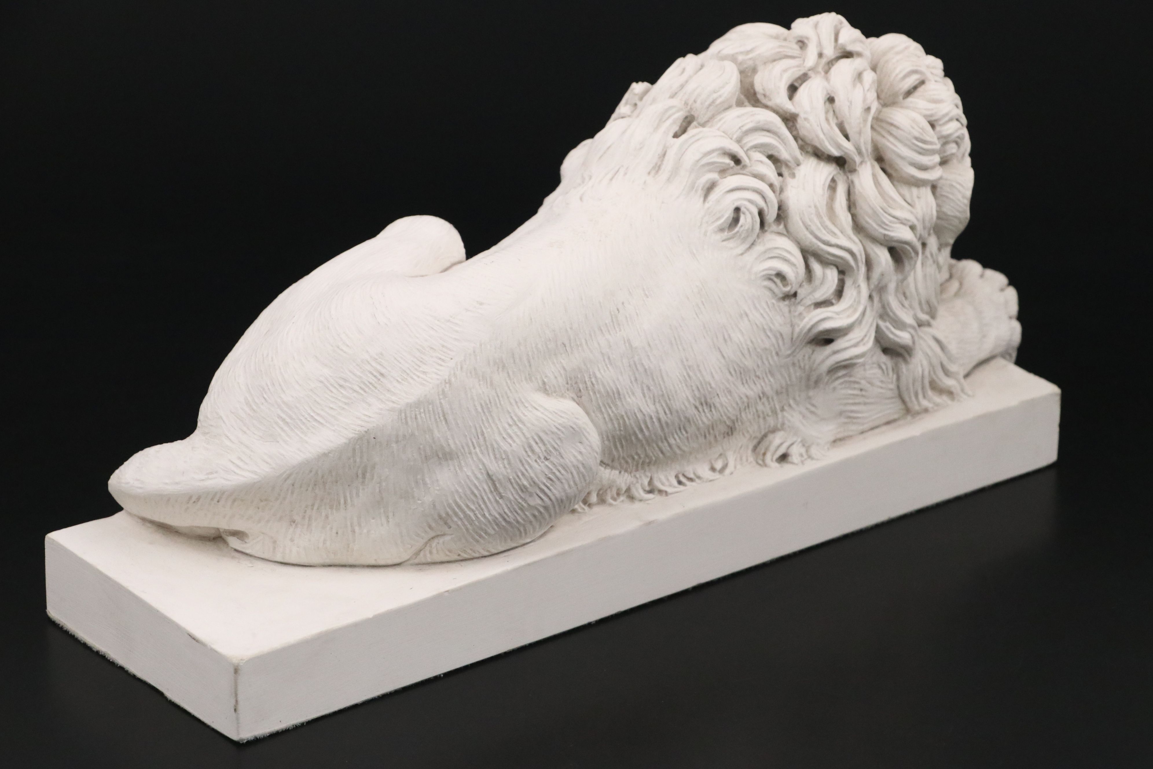 The Revival Art Company "Canova Lion" Composite Sculpture