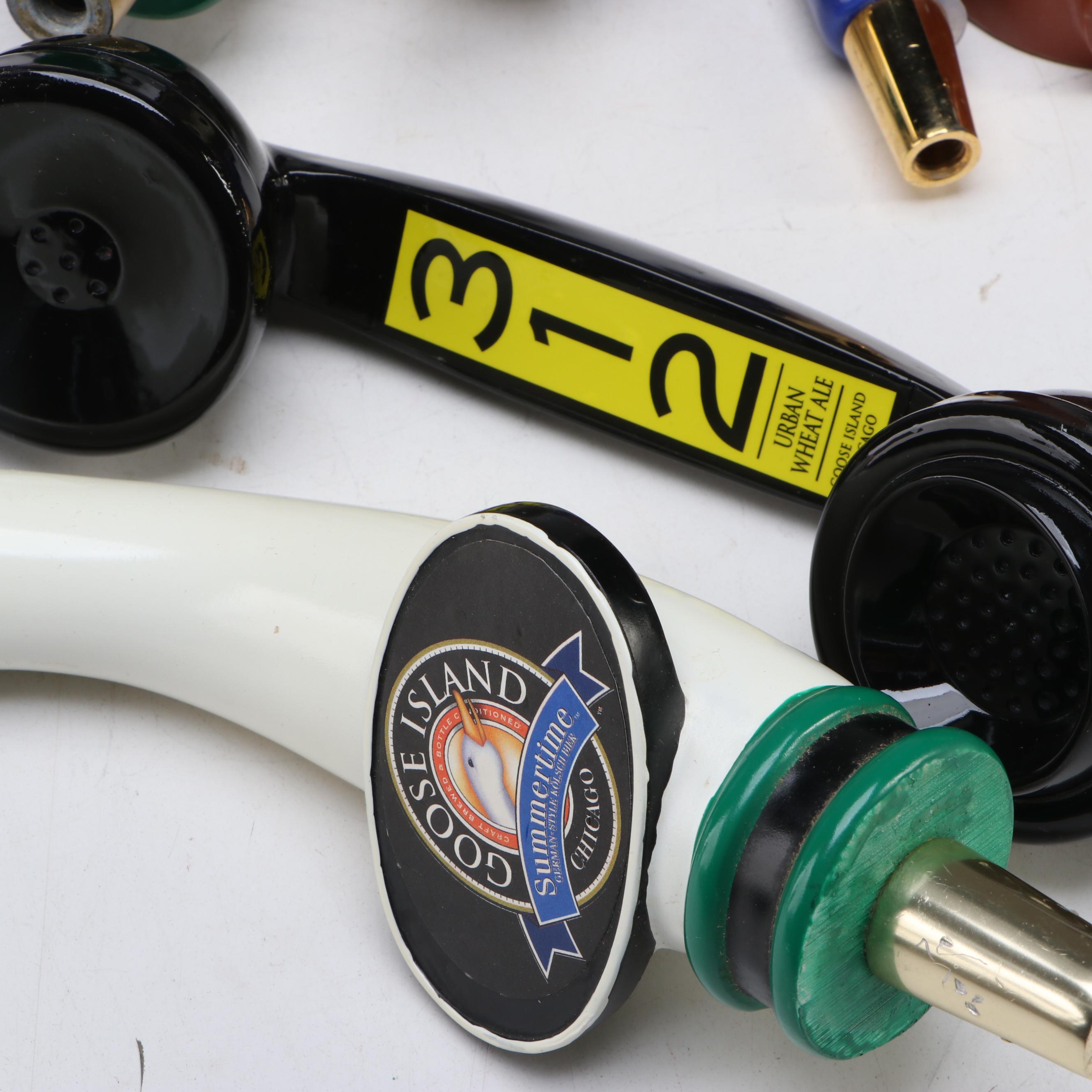 Sam Adams Winter Lager, Goose Island, Sun Dog, More Beer Tap Handles