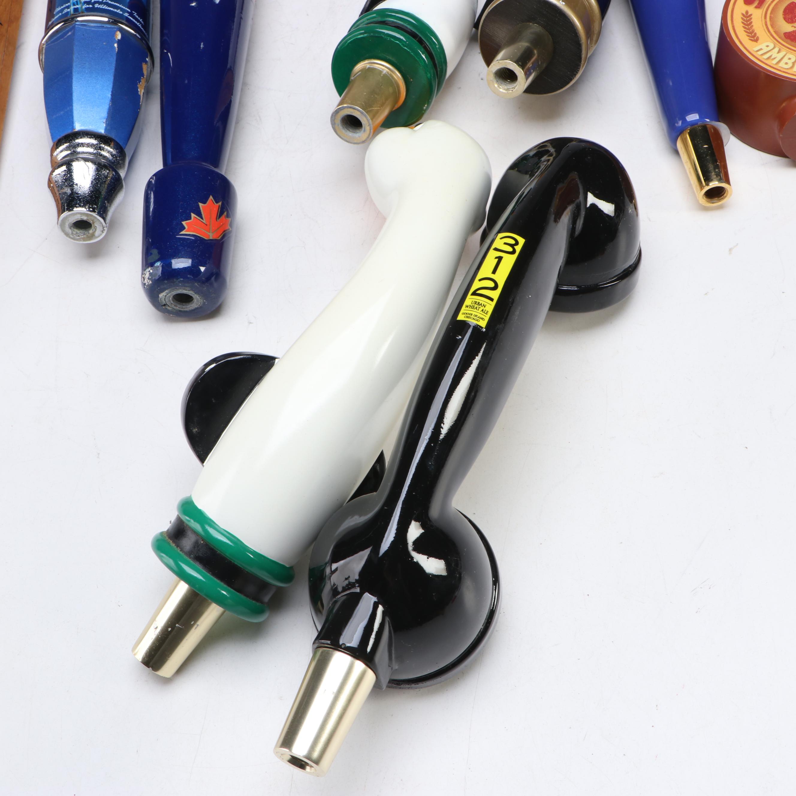 Sam Adams Winter Lager, Goose Island, Sun Dog, More Beer Tap Handles