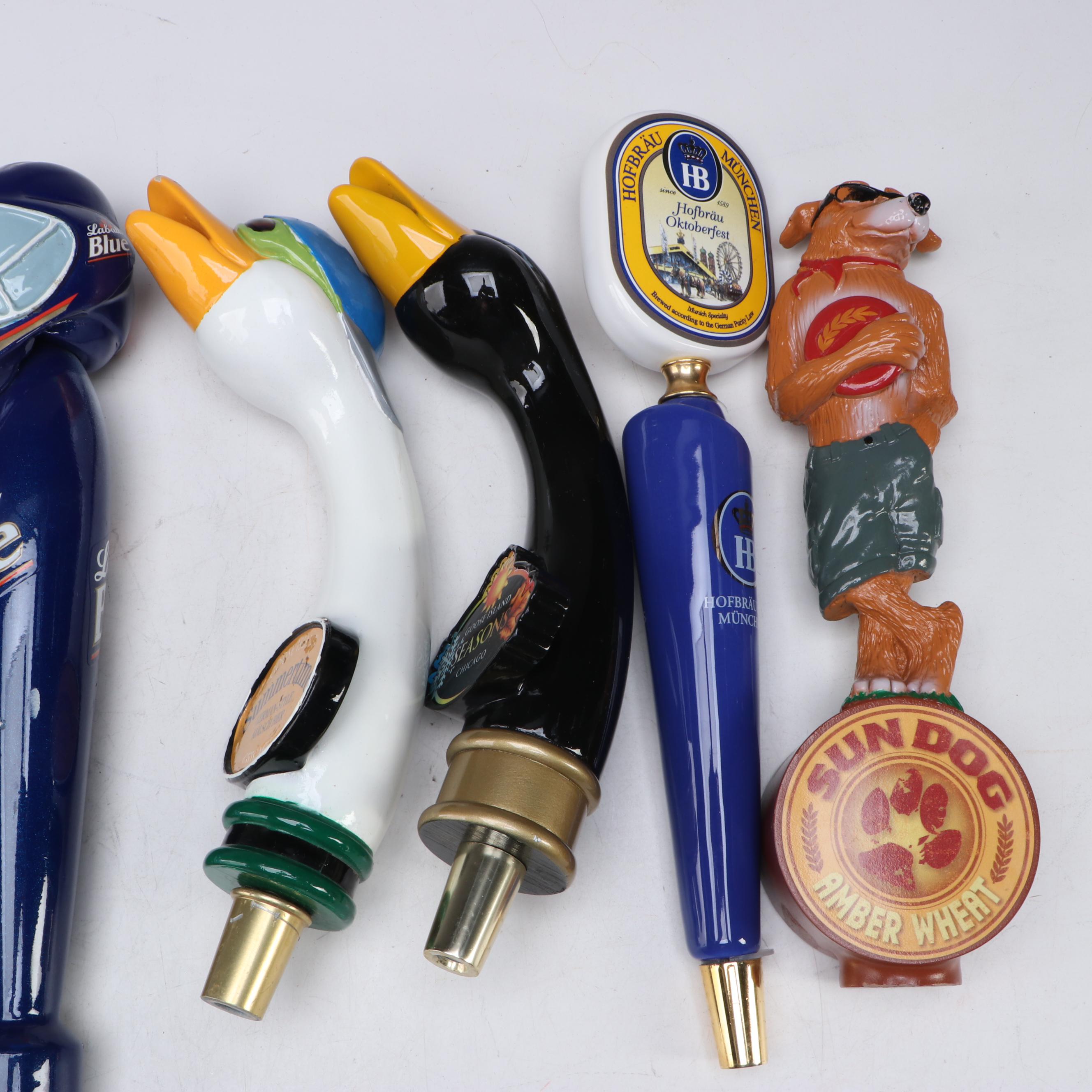 Sam Adams Winter Lager, Goose Island, Sun Dog, More Beer Tap Handles
