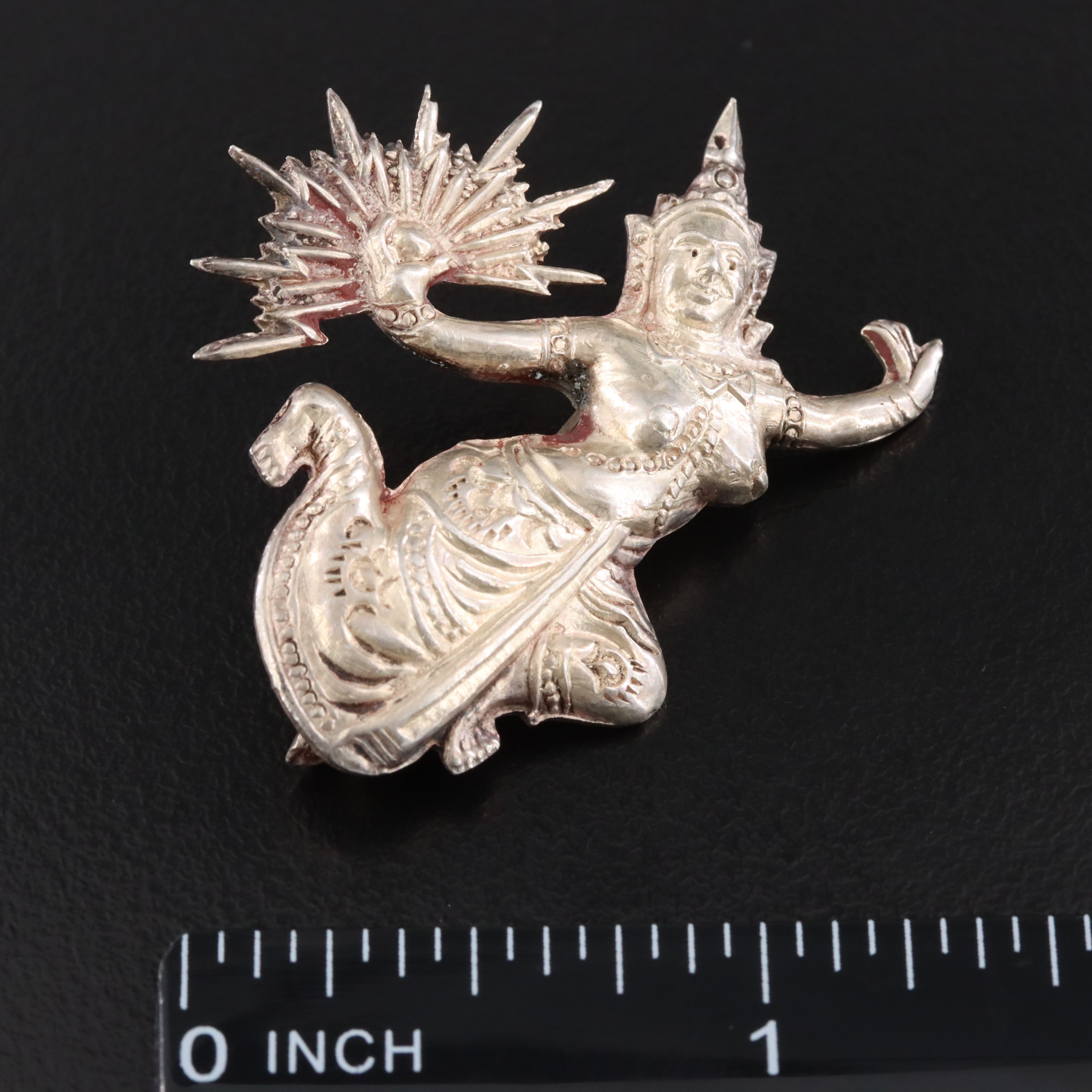 Thai Sterling Dancer Brooch