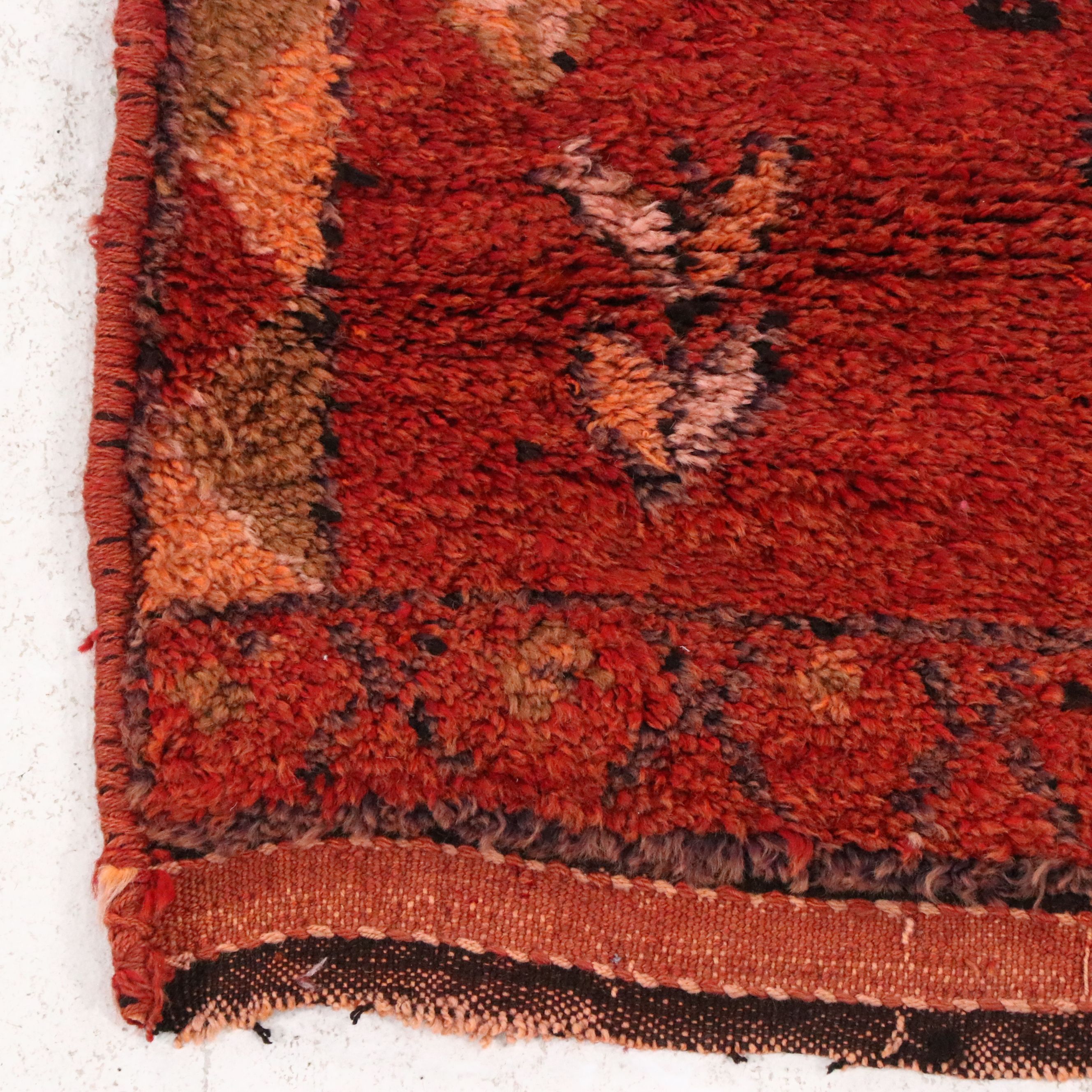 4' x 10'1 Hand-Knotted Turkish Village Long Rug