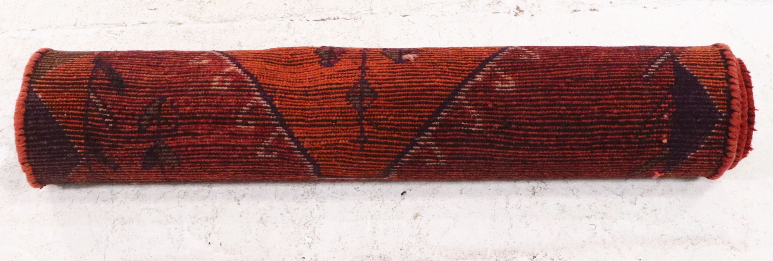 4' x 10'1 Hand-Knotted Turkish Village Long Rug