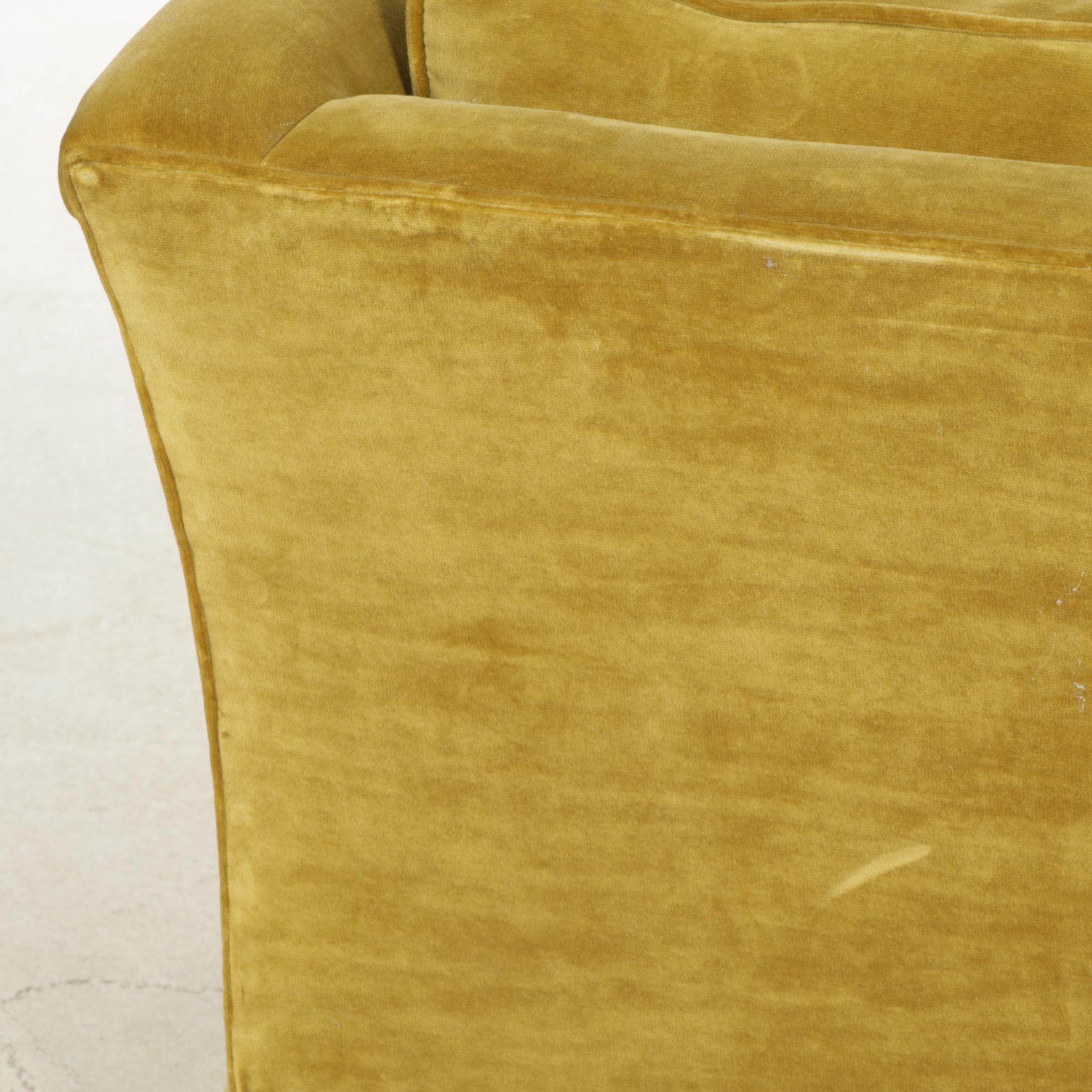 Lazarus Italian Regency Style Upholstered Sofa, Mid to Late 20th Century