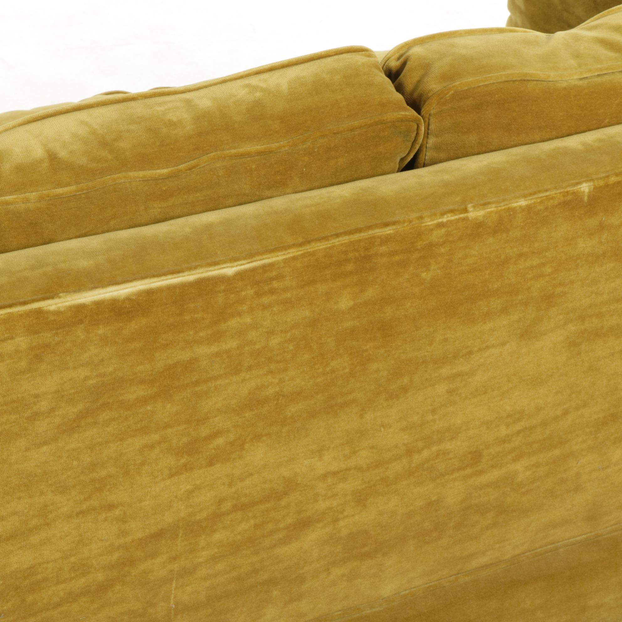 Lazarus Italian Regency Style Upholstered Sofa, Mid to Late 20th Century