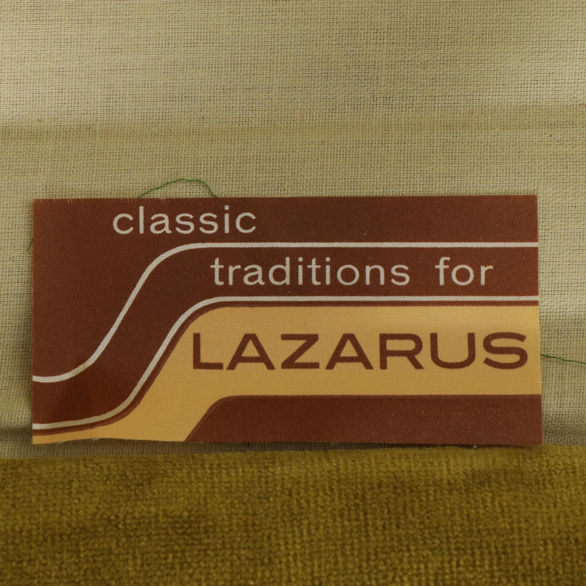 Lazarus Italian Regency Style Upholstered Sofa, Mid to Late 20th Century