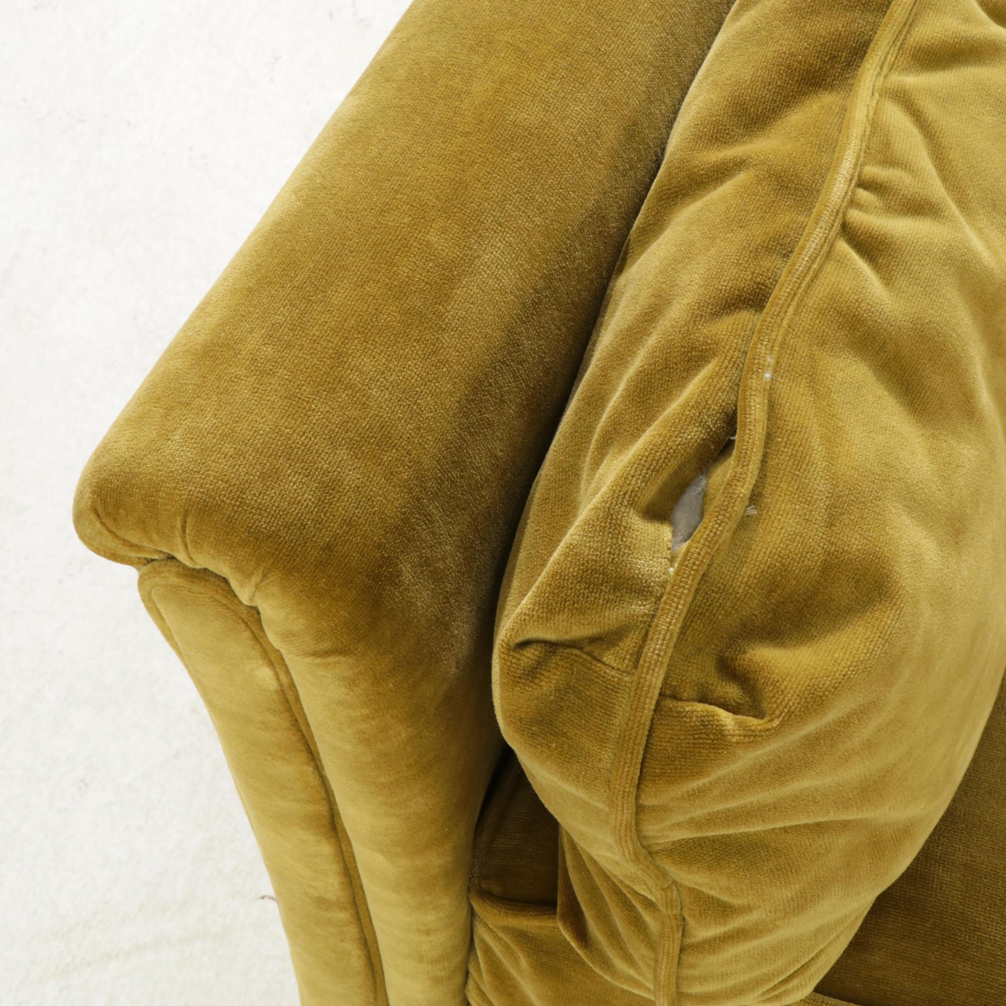 Lazarus Italian Regency Style Upholstered Sofa, Mid to Late 20th Century